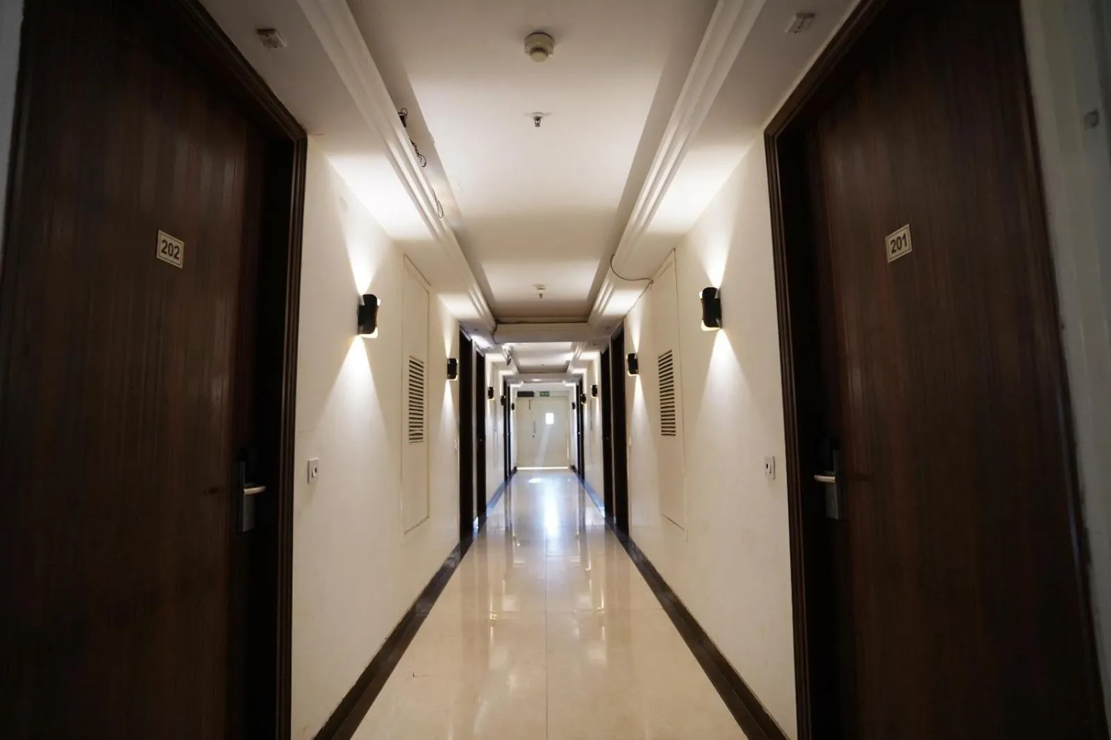 Property building in Hotel Leo Saffron - Pitampura