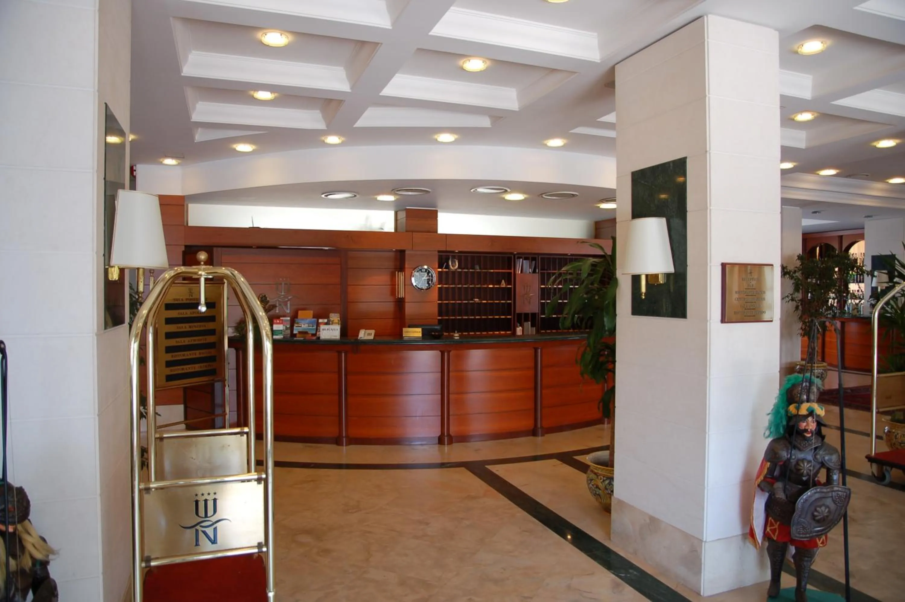 Lobby or reception in Hotel Nettuno