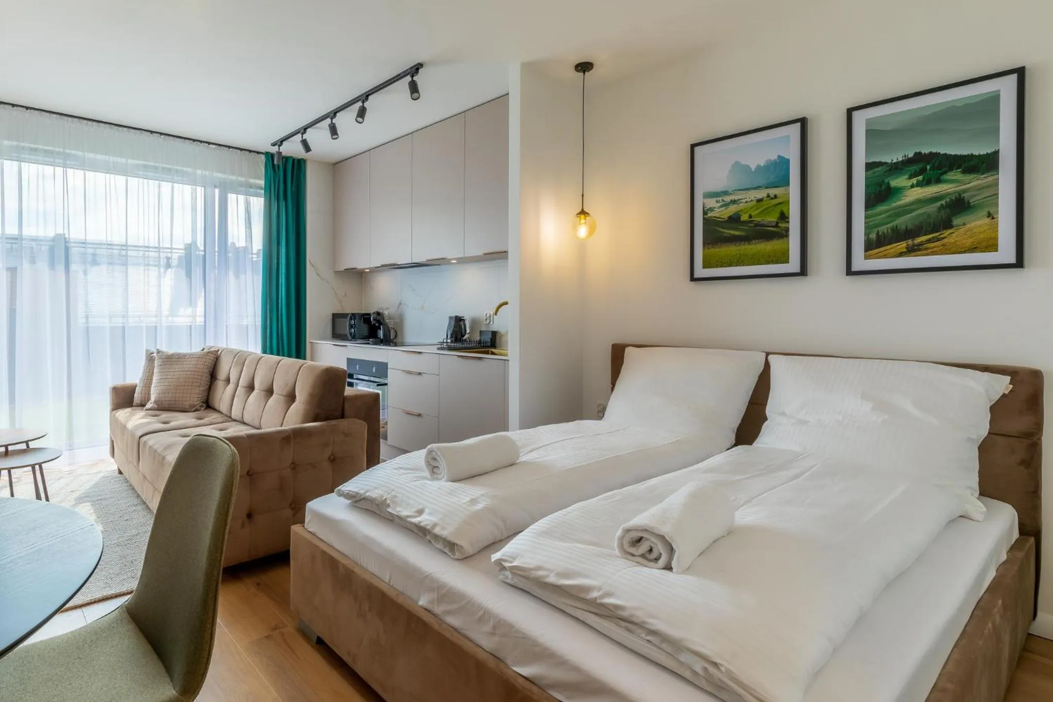 Bed in RentPlanet - Apartamenty IzerSKI Resort