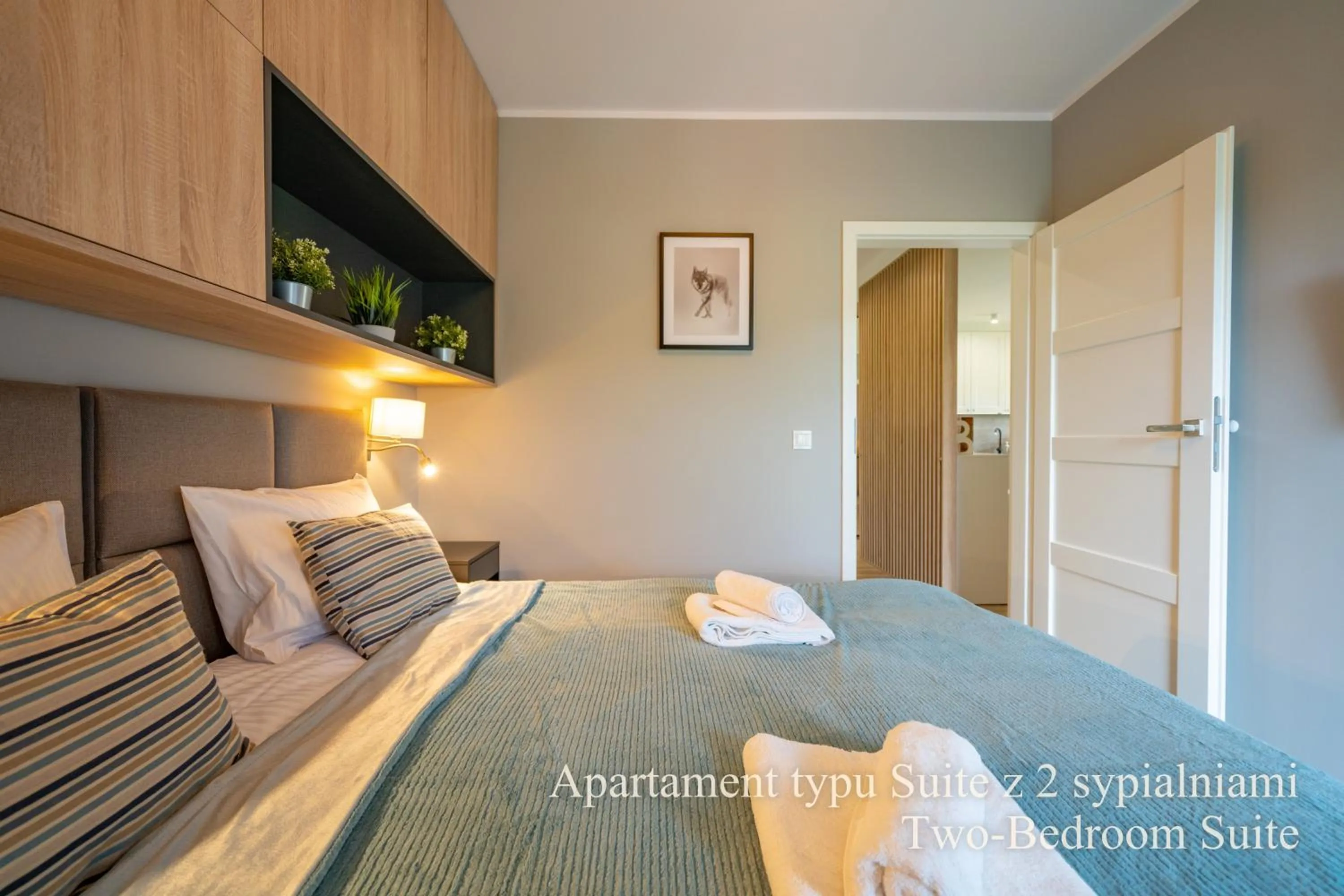 Bedroom, Bed in RentPlanet - Apartamenty IzerSKI Resort