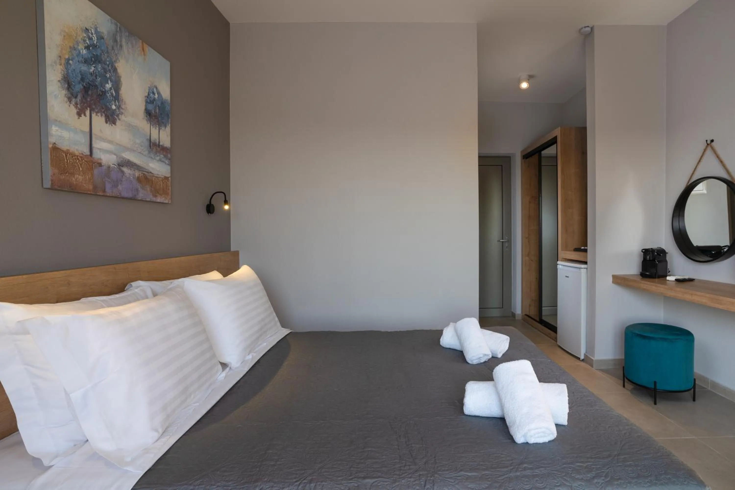 Bed in Sarah Luxury Rooms