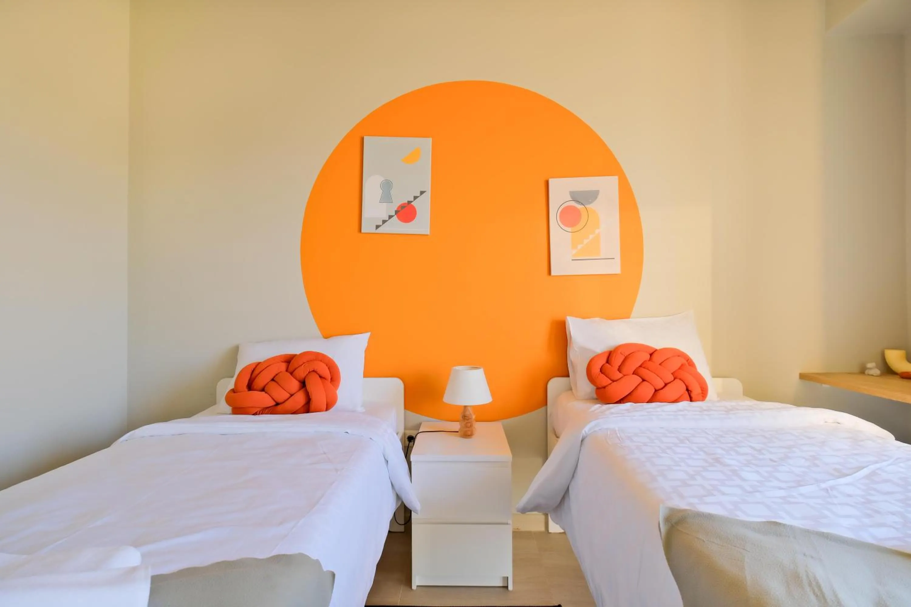 Bed in New Inn Hotel Cadde 54 Mall