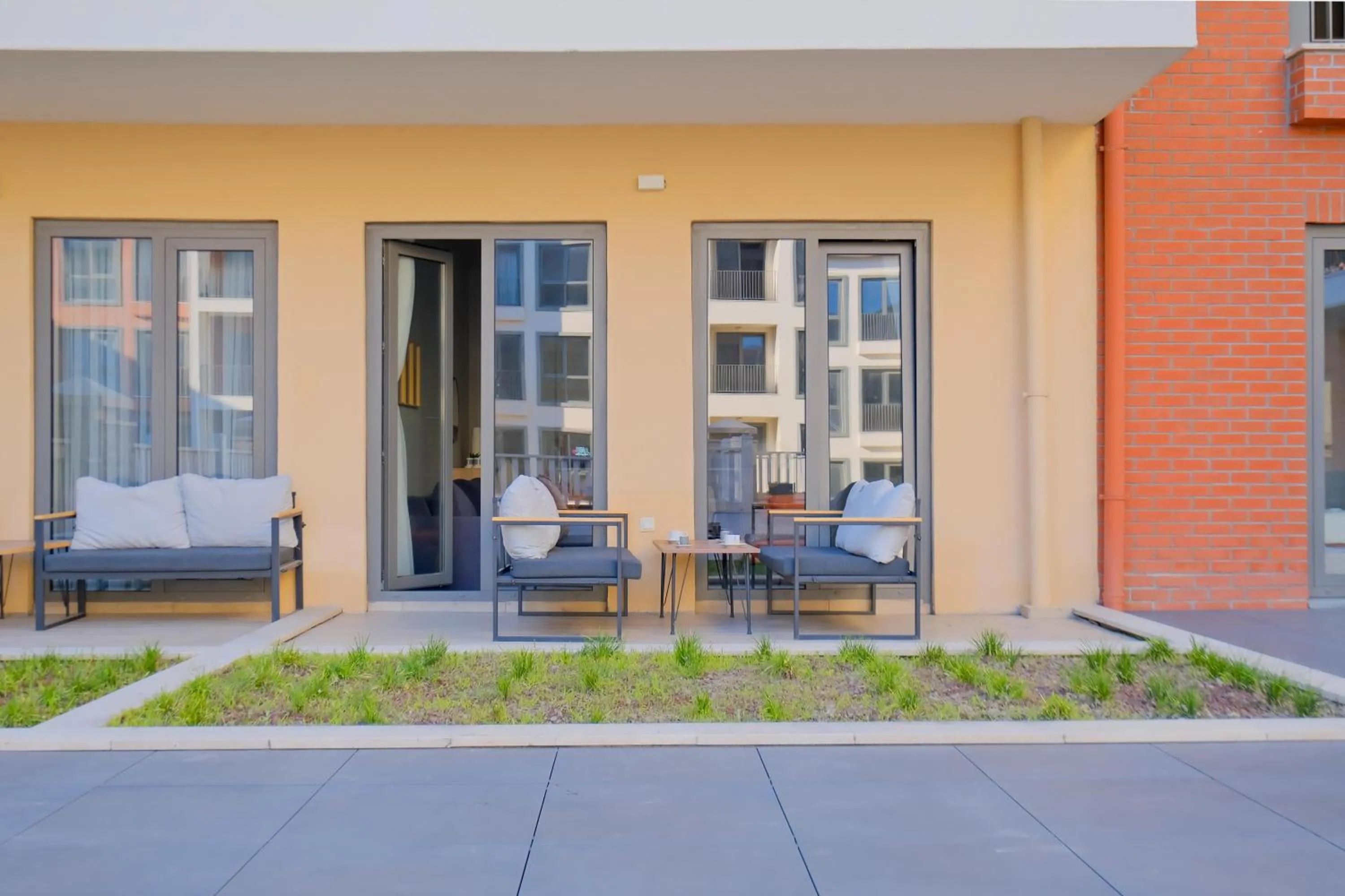 Balcony/Terrace in New Inn Hotel Cadde 54 Mall