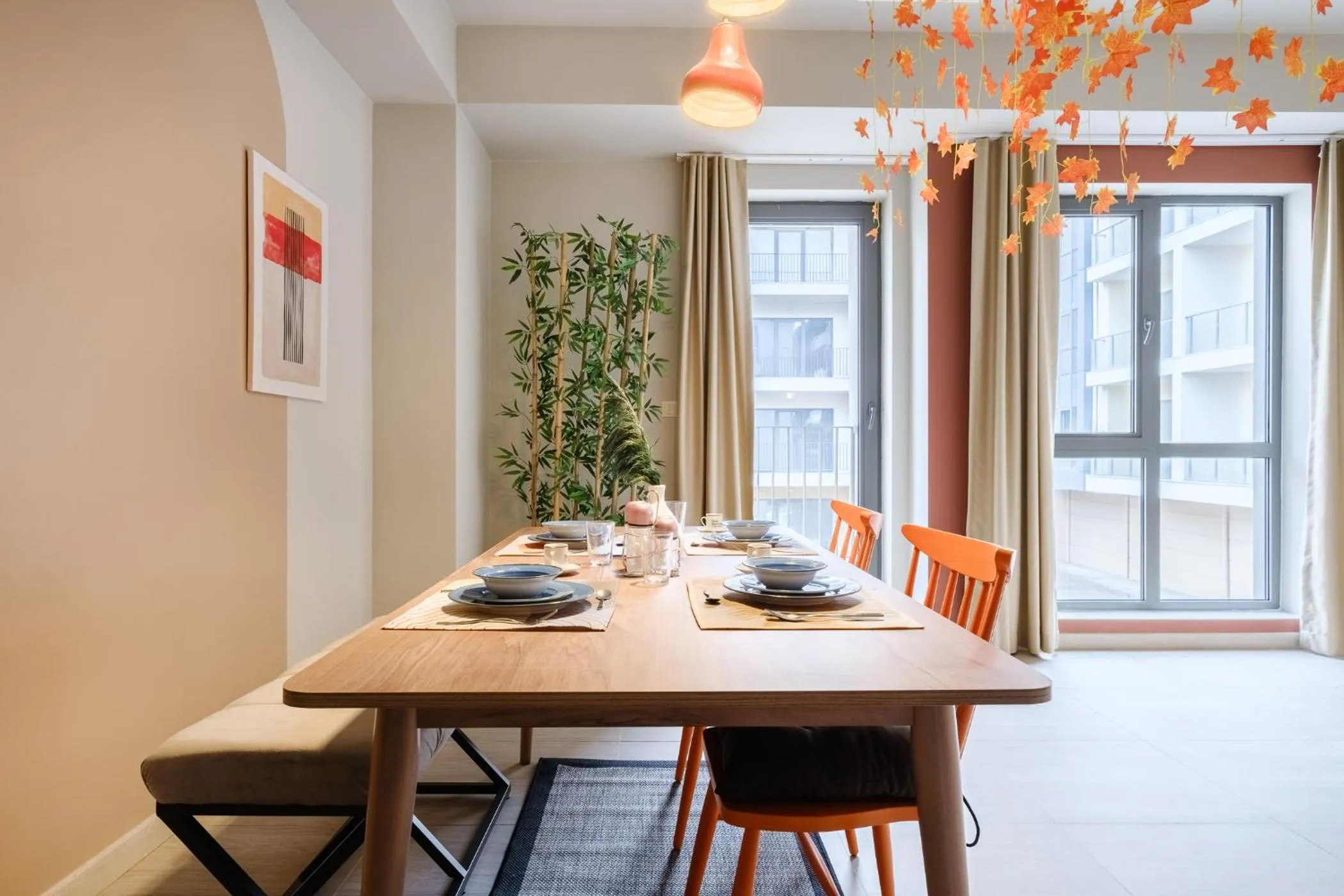 Dining area in New Inn Hotel Cadde 54 Mall