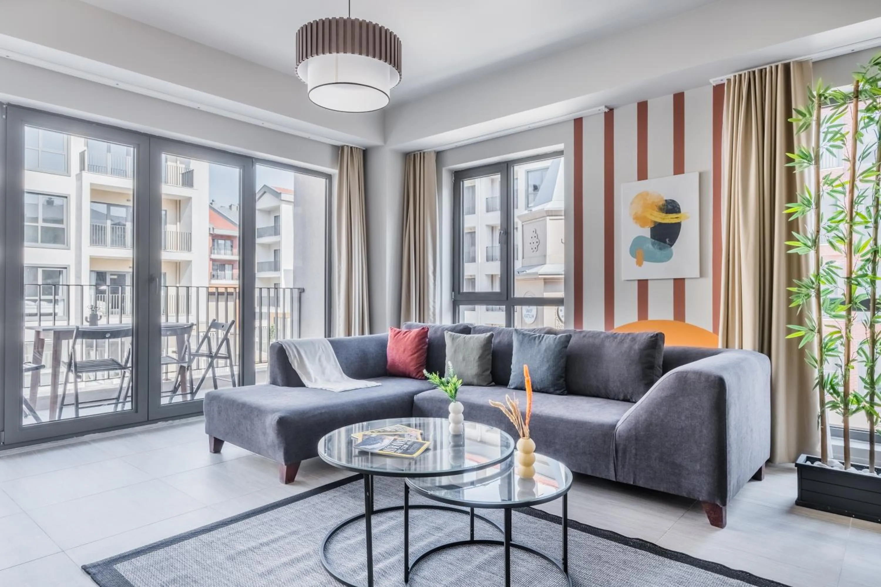 Living room in New Inn Hotel Cadde 54 Mall