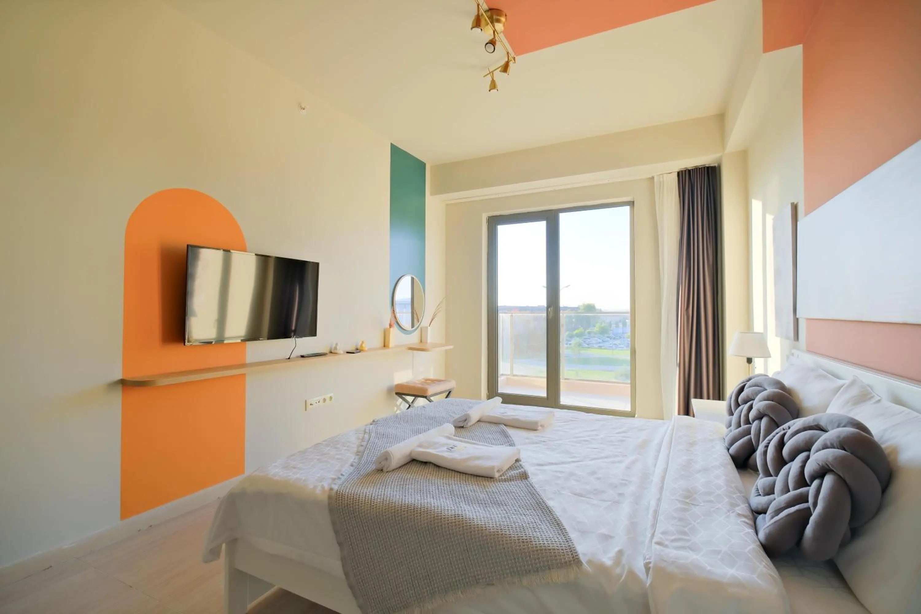 Bed in New Inn Hotel Cadde 54 Mall