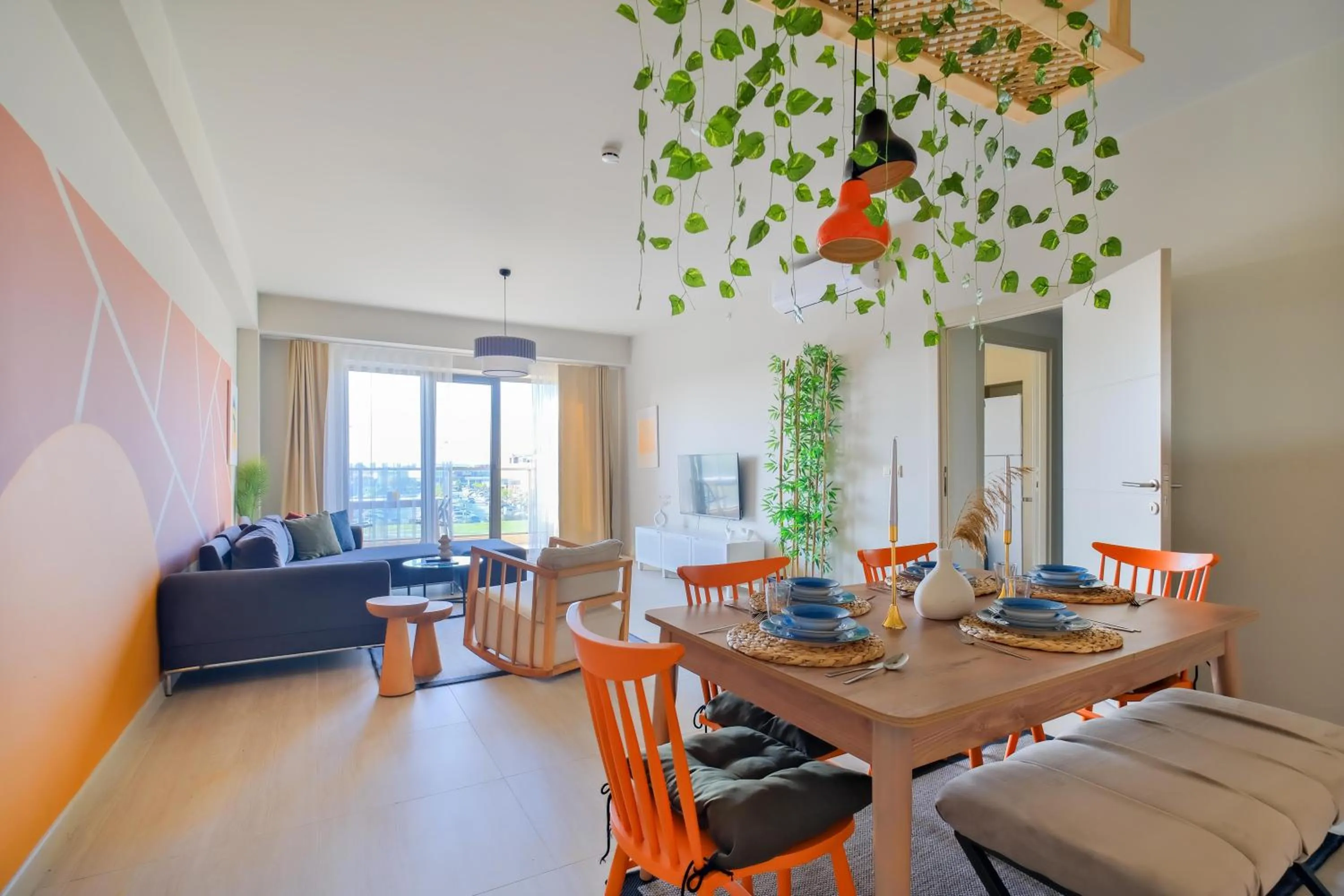 Living room in New Inn Hotel Cadde 54 Mall