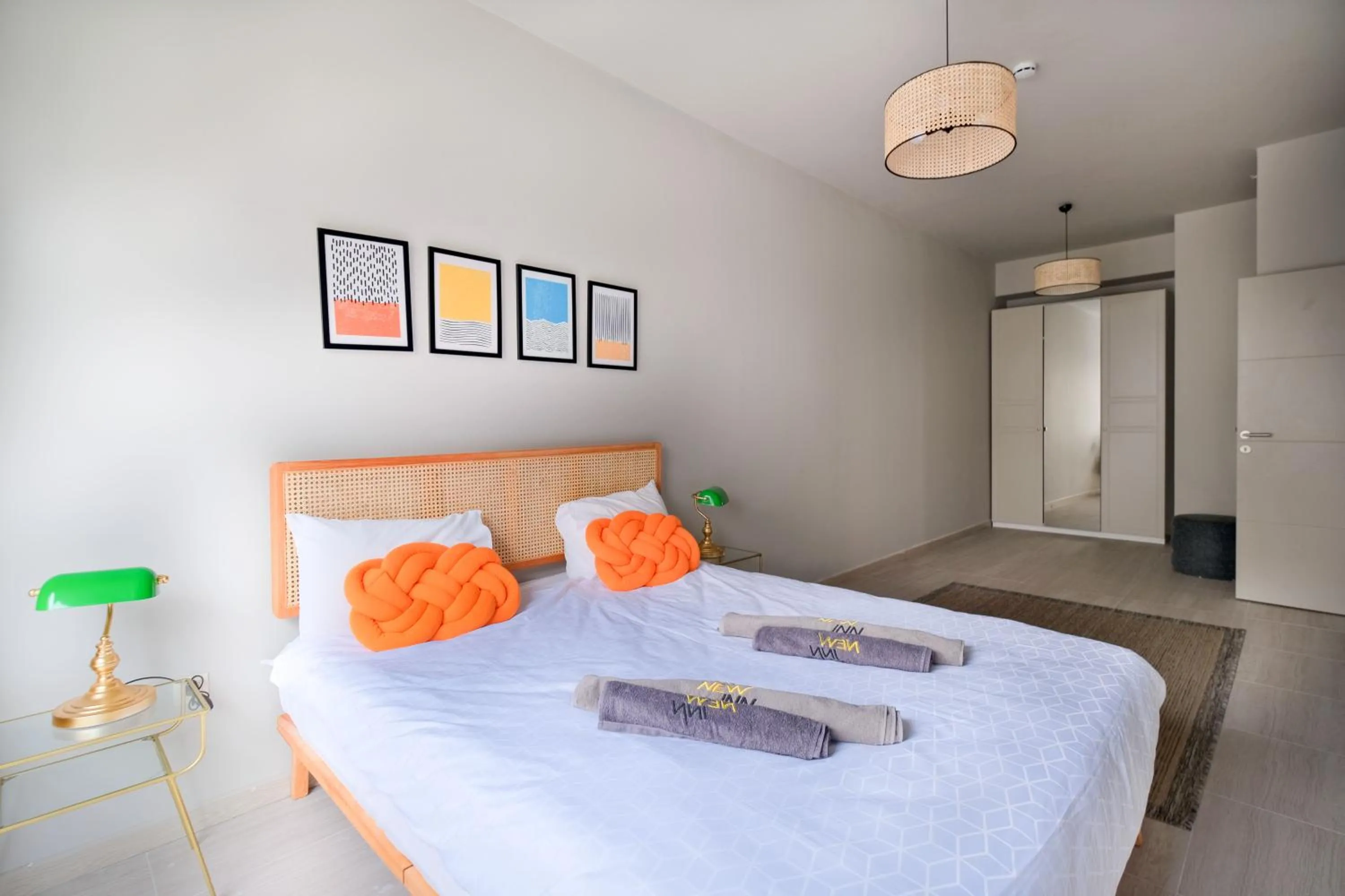 Bed in New Inn Hotel Cadde 54 Mall