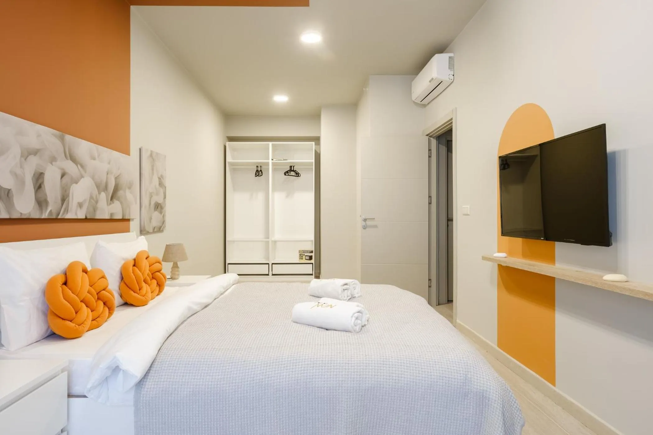 Bed in New Inn Hotel Cadde 54 Mall