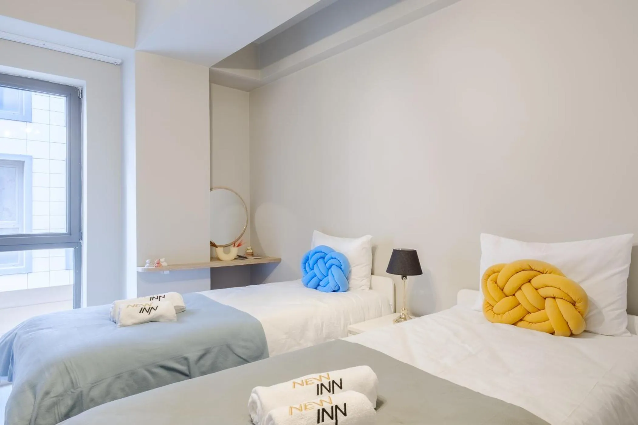 Bed in New Inn Hotel Cadde 54 Mall