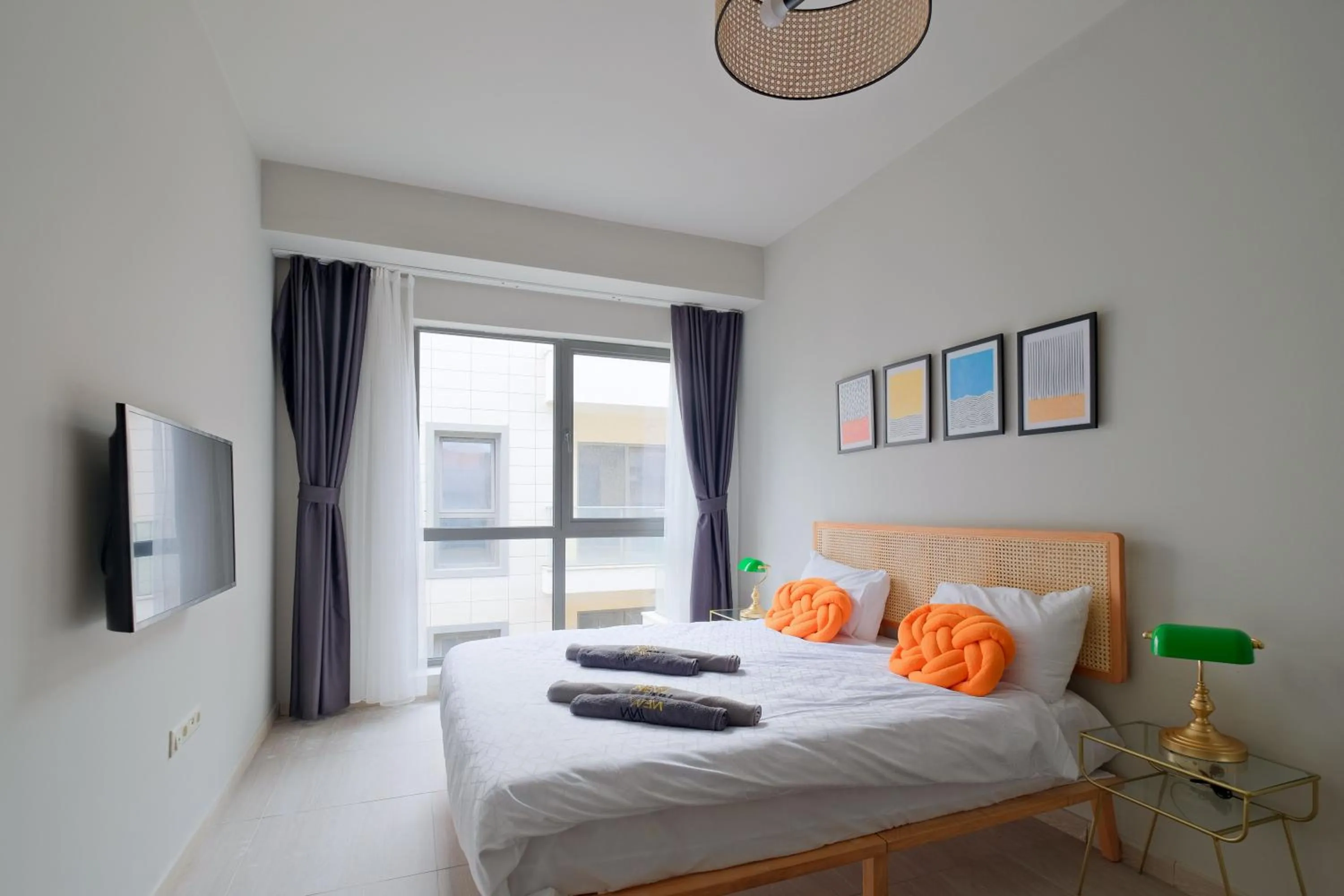 Bed in New Inn Hotel Cadde 54 Mall