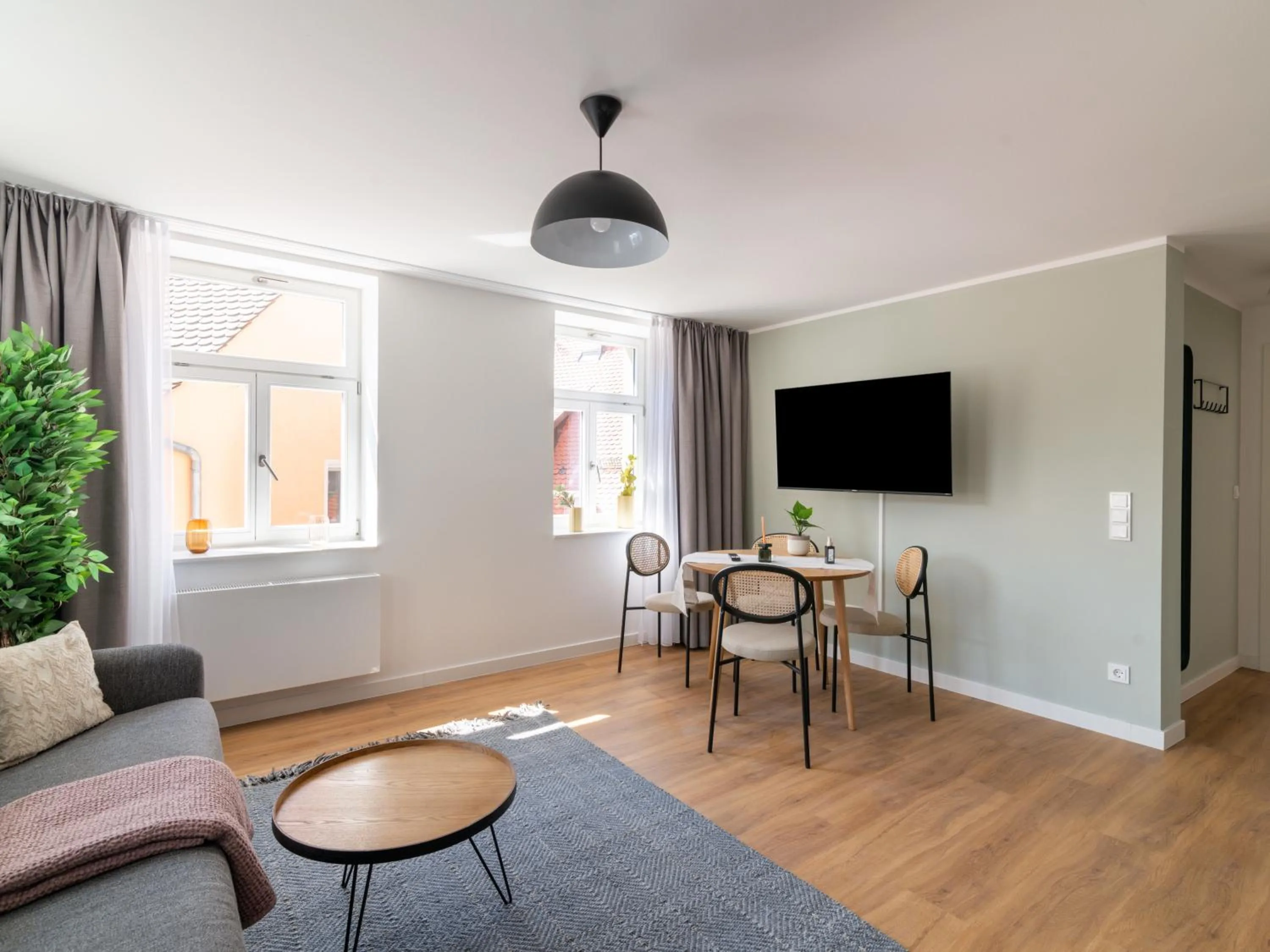 Living room in Limehome Bayreuth Spitalgasse