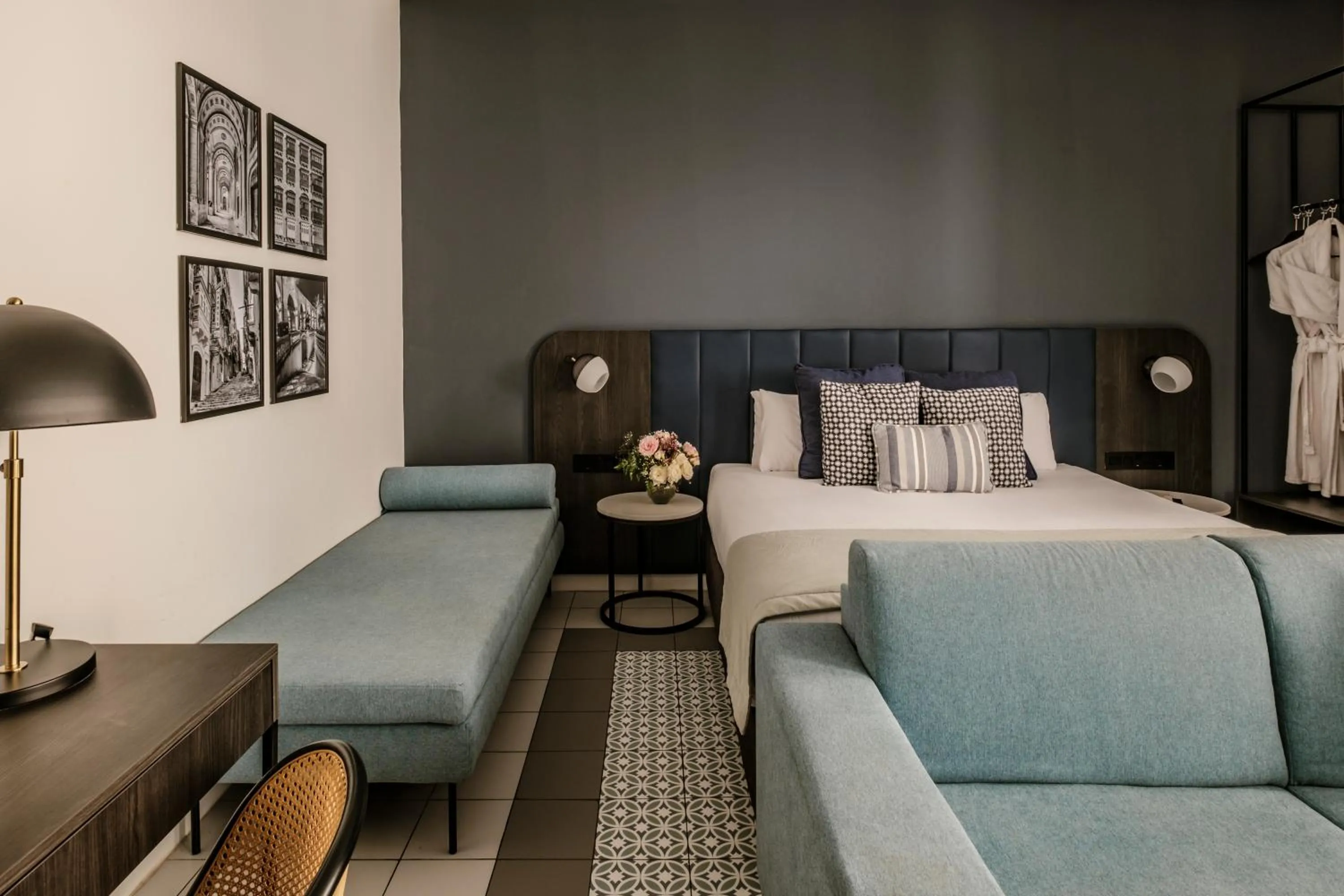 Bedroom, Bed in Palazzo Ignazio