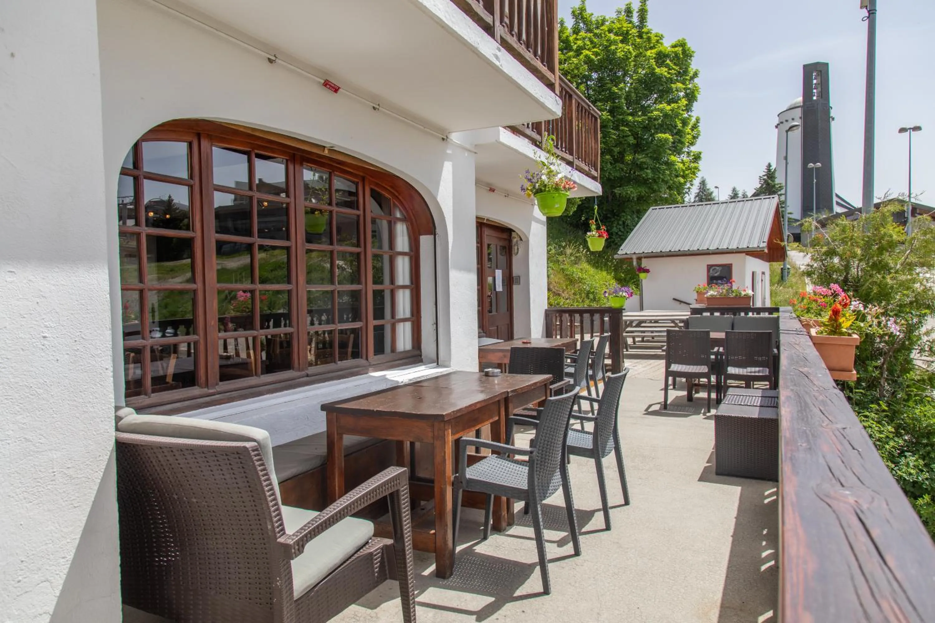 Restaurant/places to eat in Hotel le Chamois