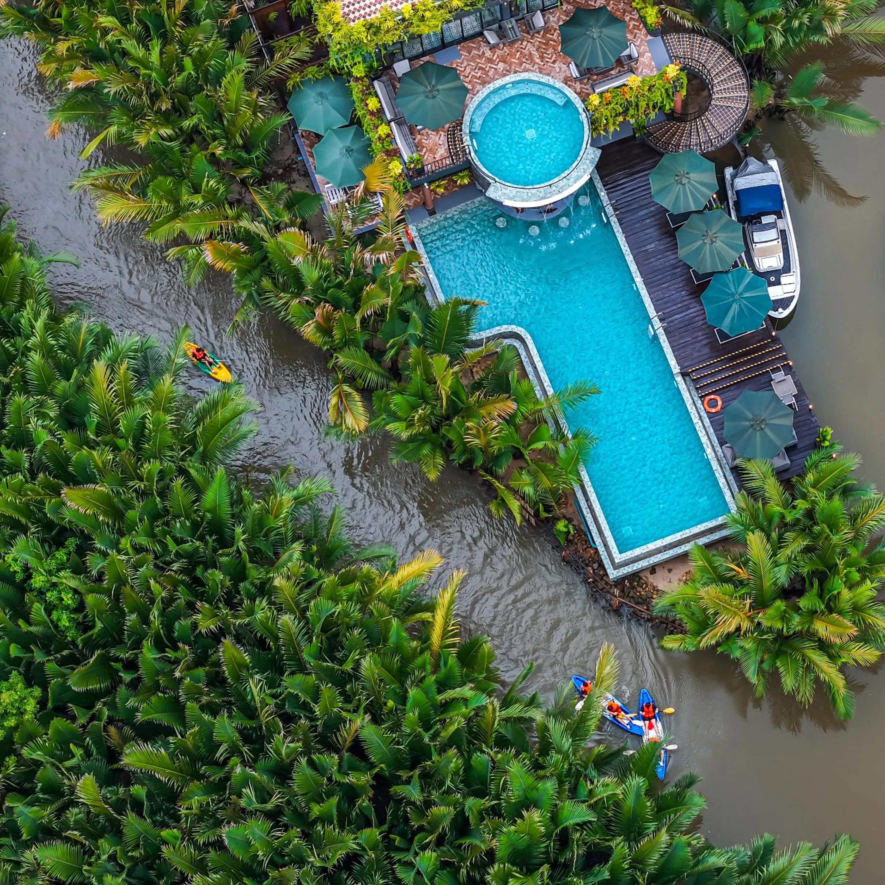 Bird's eye view in RiverTree Villa & Resort