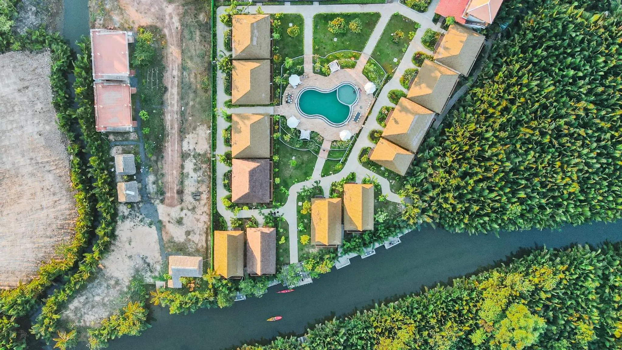Bird's eye view in RiverTree Villa & Resort