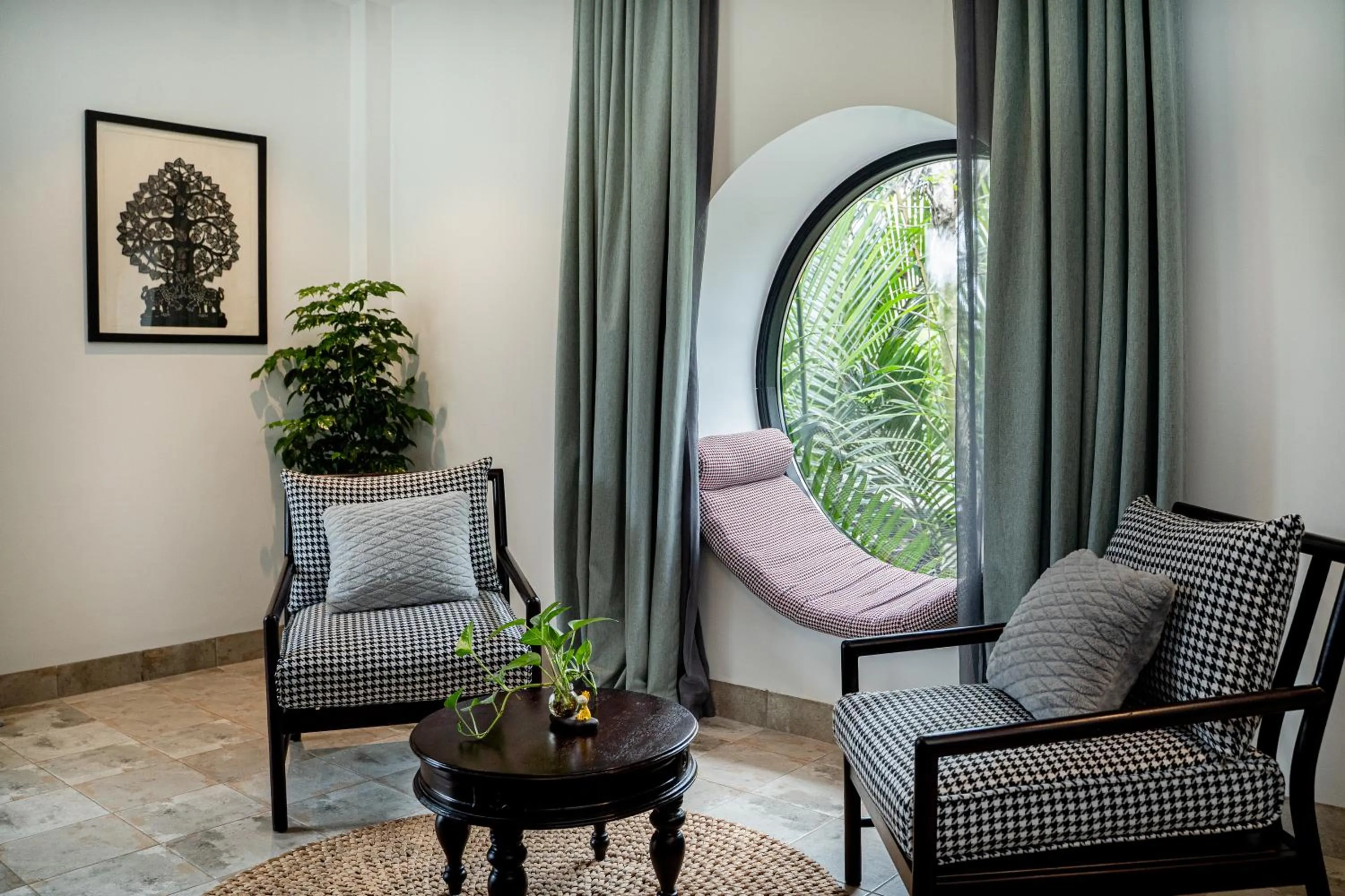 Seating area in RiverTree Villa & Resort