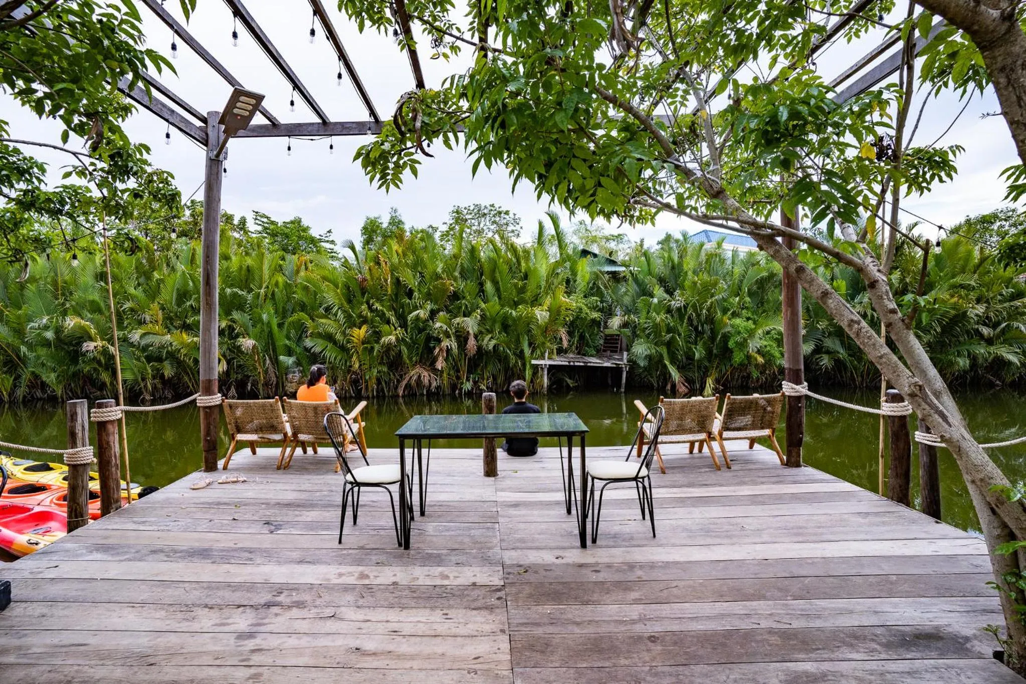 Balcony/Terrace in RiverTree Villa & Resort