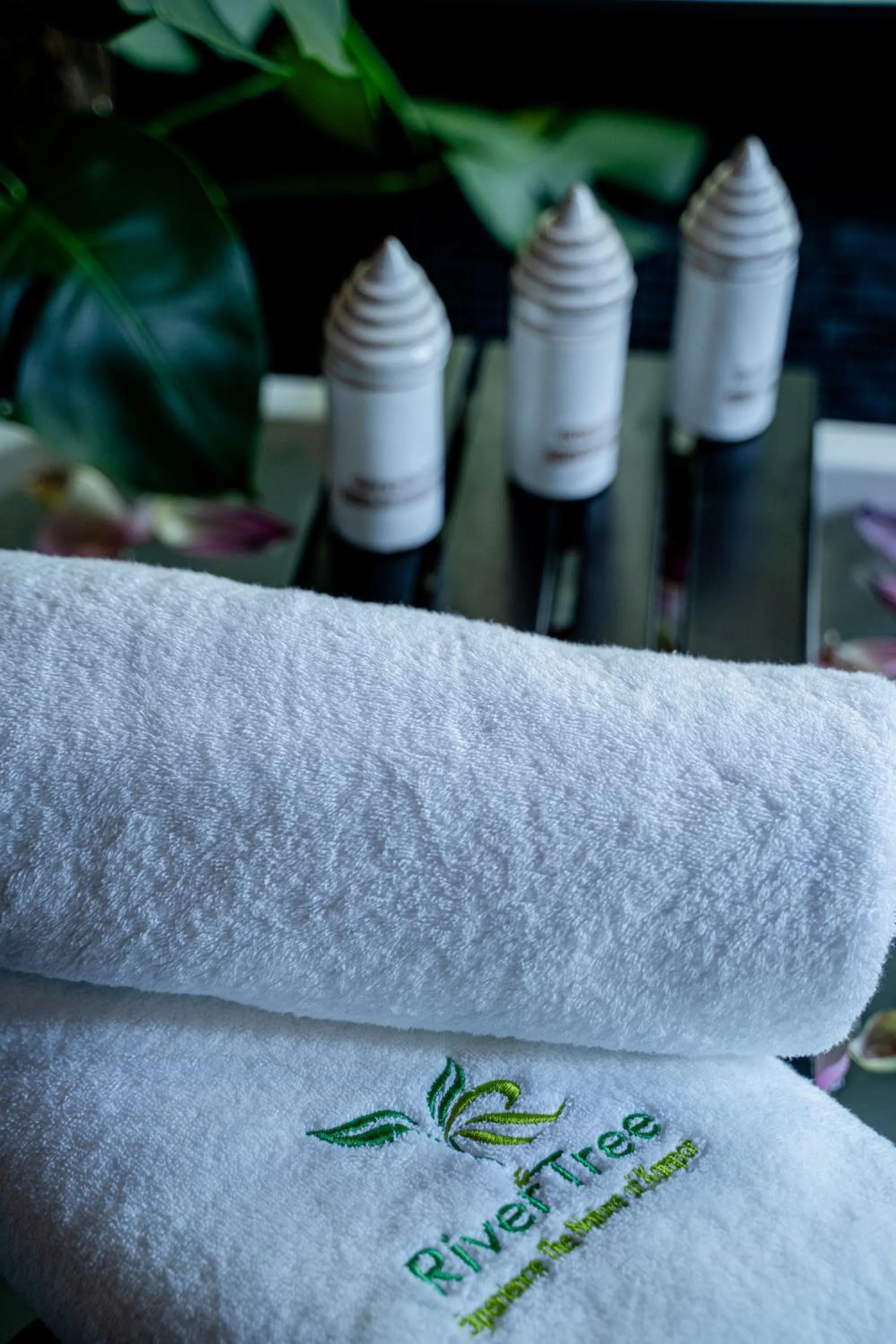 towels in RiverTree Villa & Resort