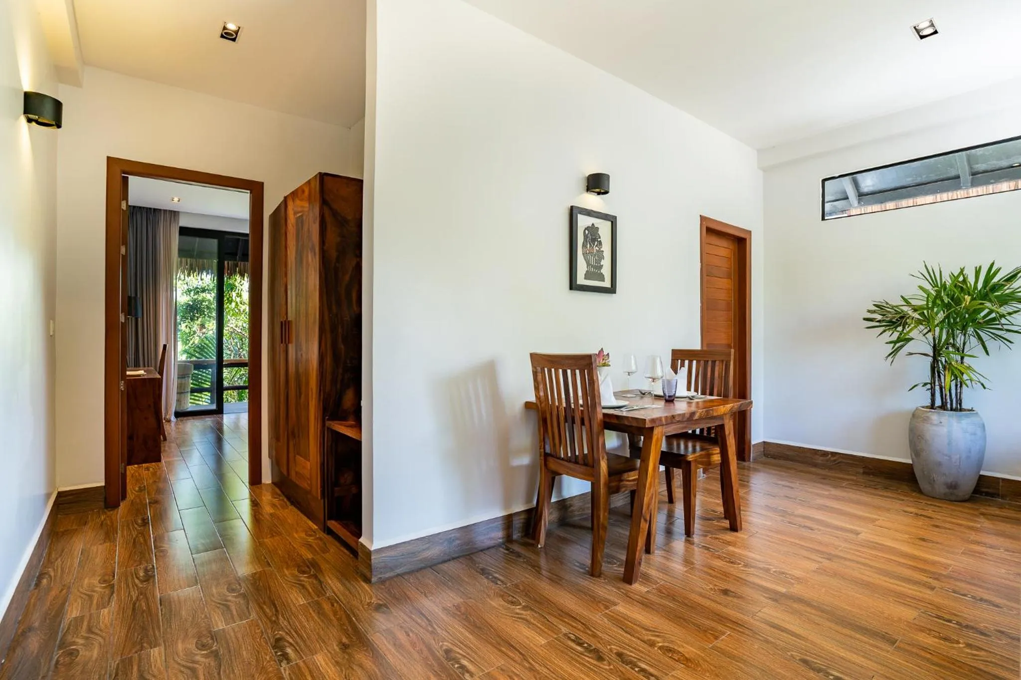 Seating area in RiverTree Villa & Resort