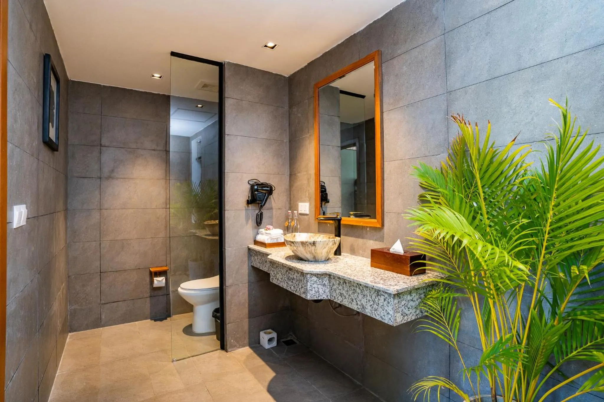 Shower in RiverTree Villa & Resort