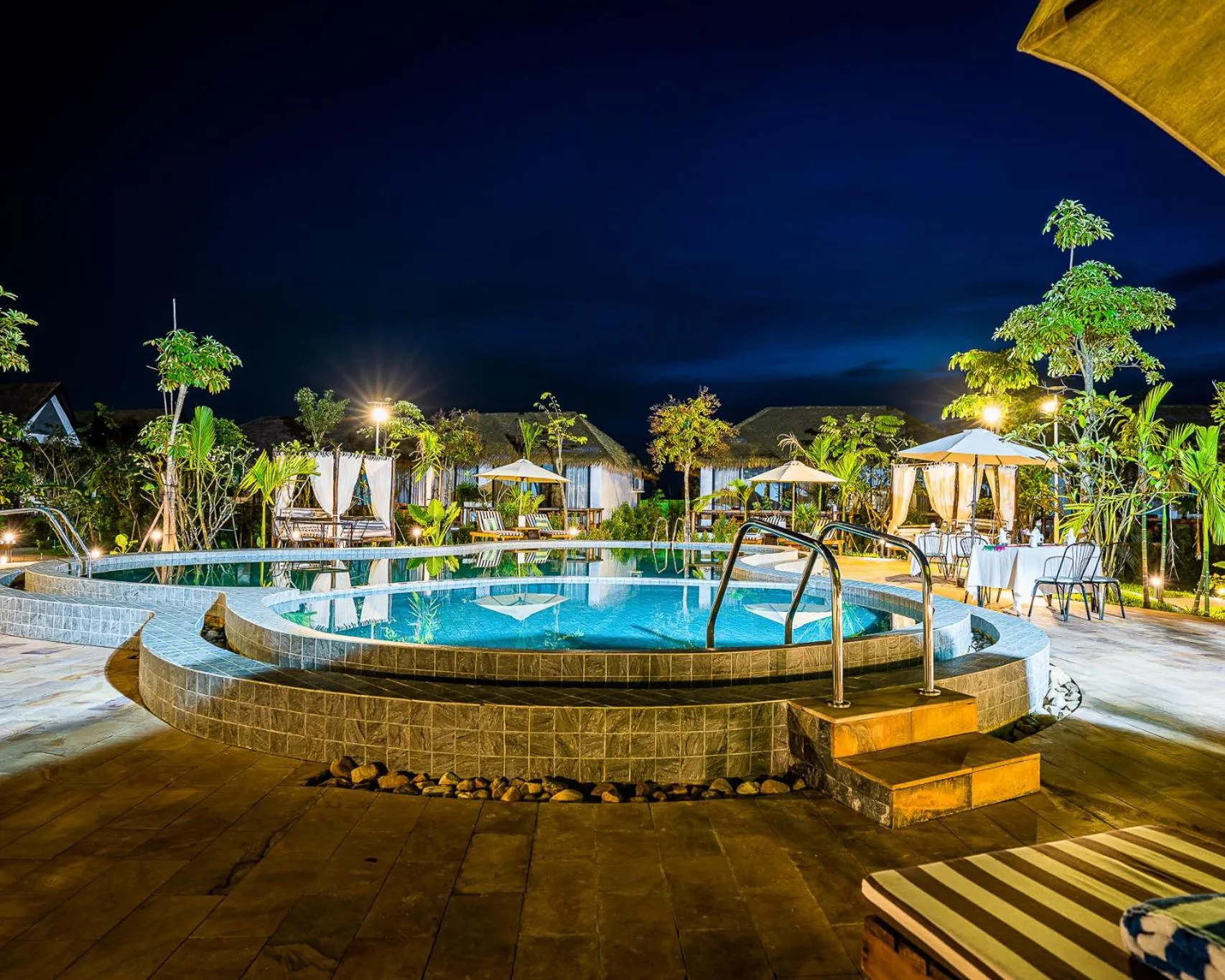 Pool view in RiverTree Villa & Resort