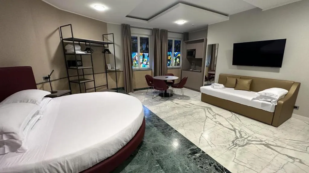 Photo of the whole room, Bed in HH Il Gabbiano