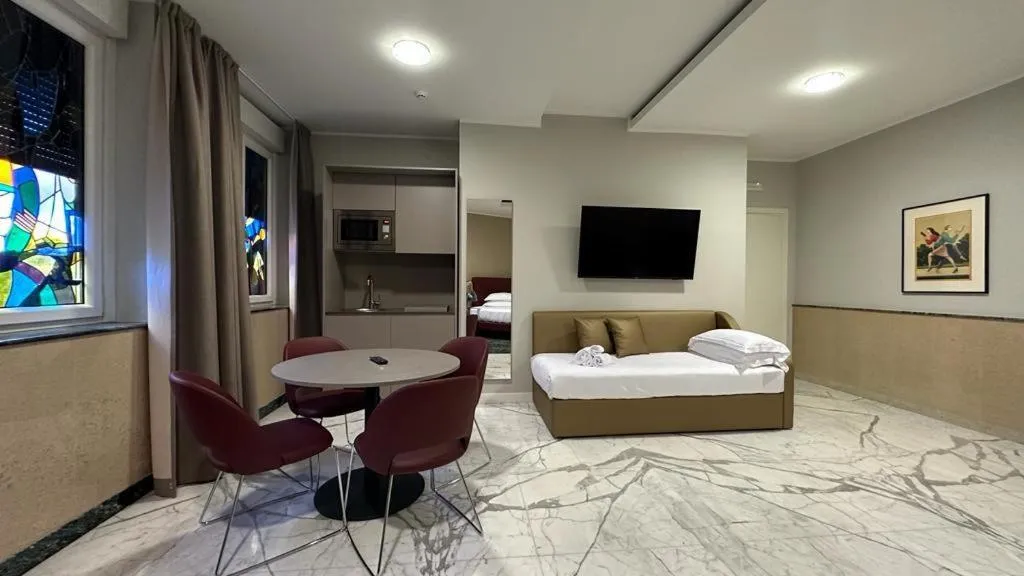 Kitchen or kitchenette, Bed in HH Il Gabbiano