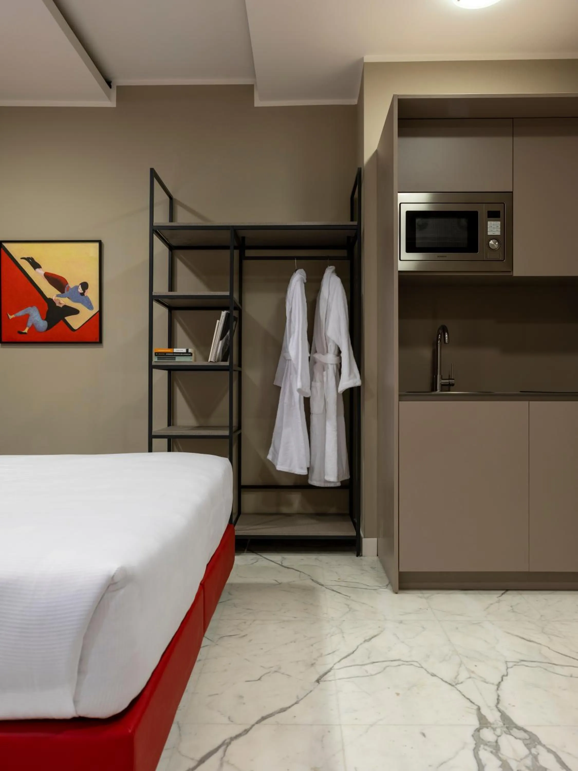 Kitchen or kitchenette, Bed in HH Il Gabbiano