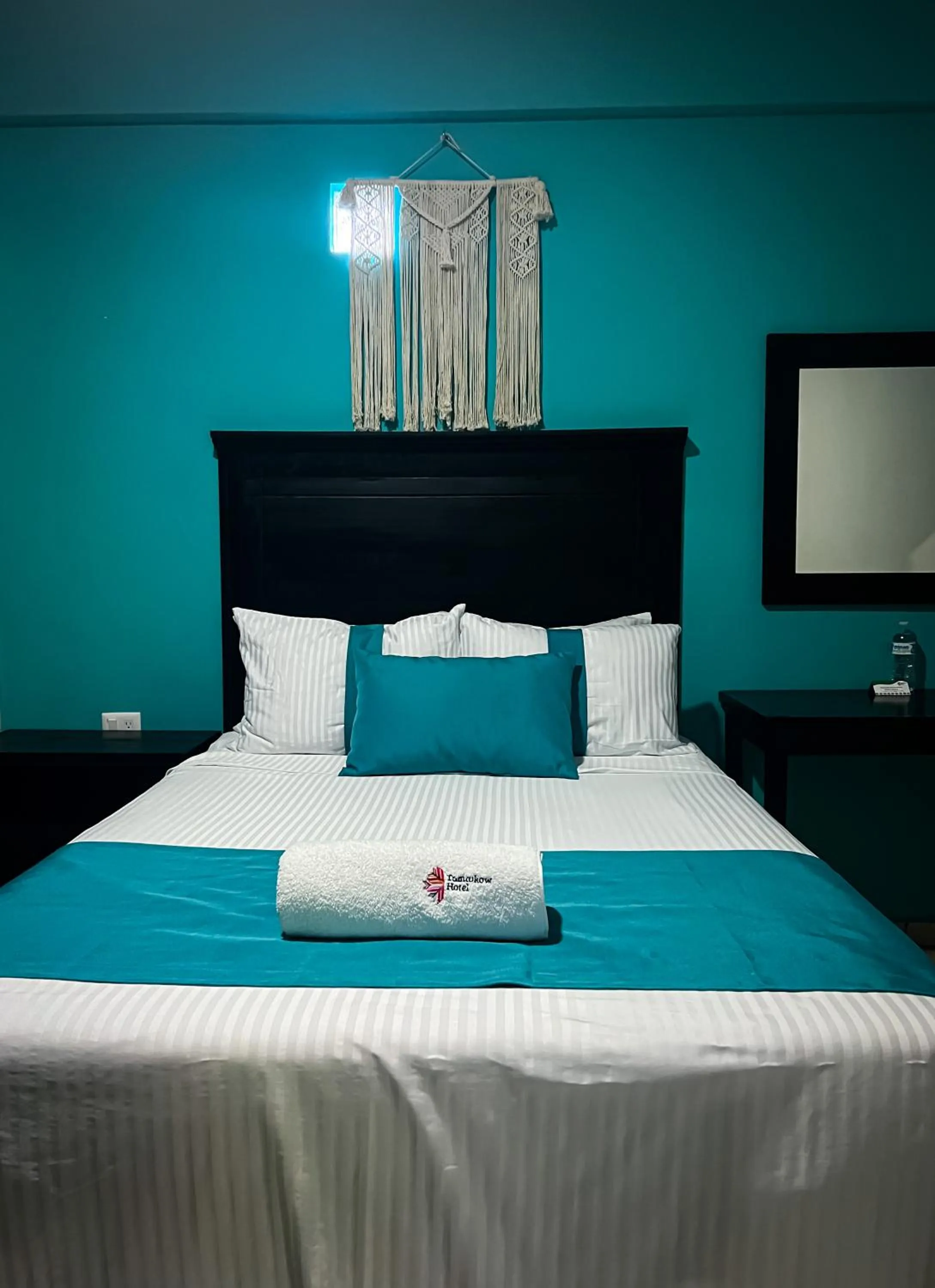 Bed in Hotel Tamtokow