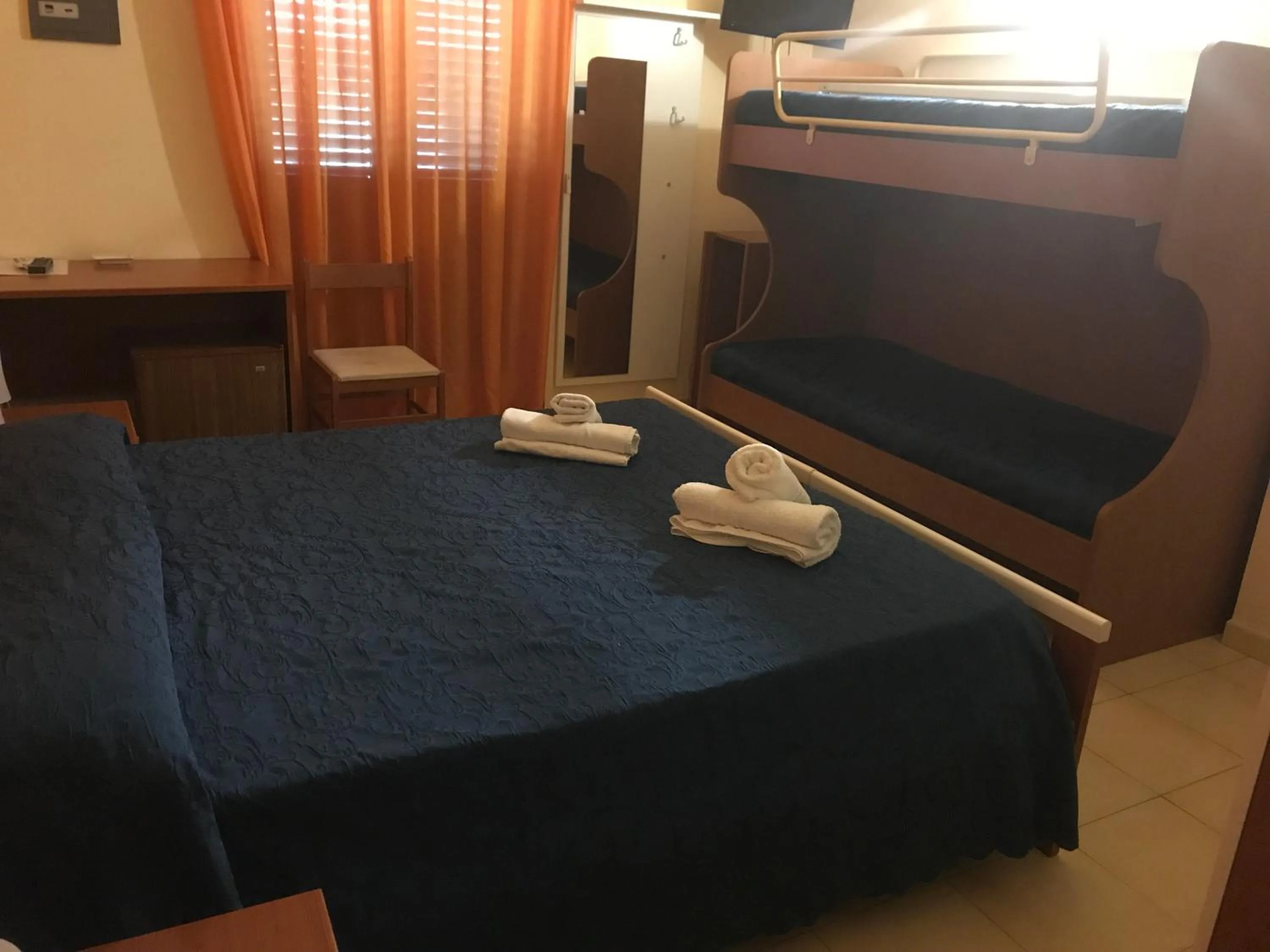 bunk bed in Megaron Hotel