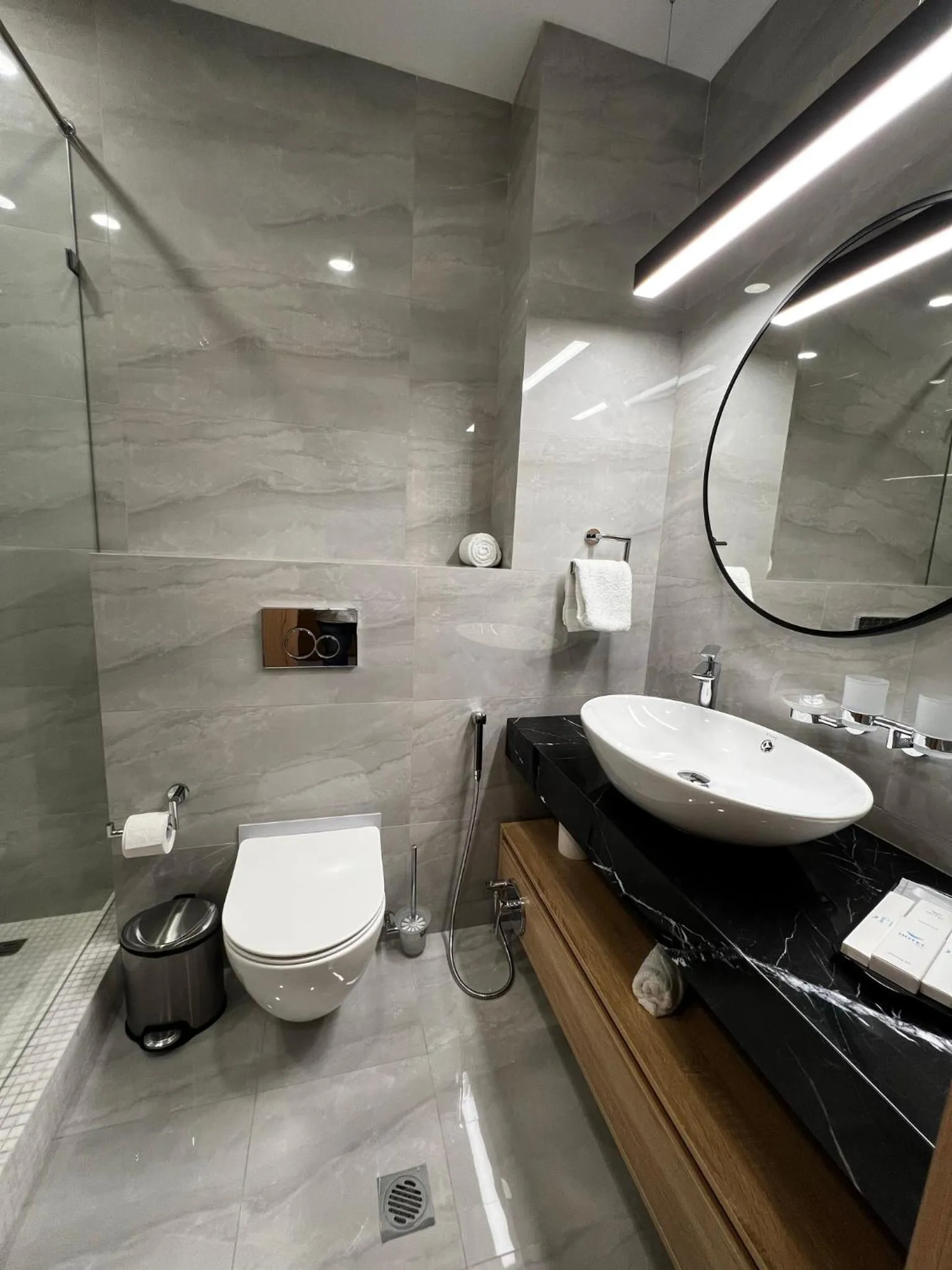 Bathroom in King Plaza Hotel