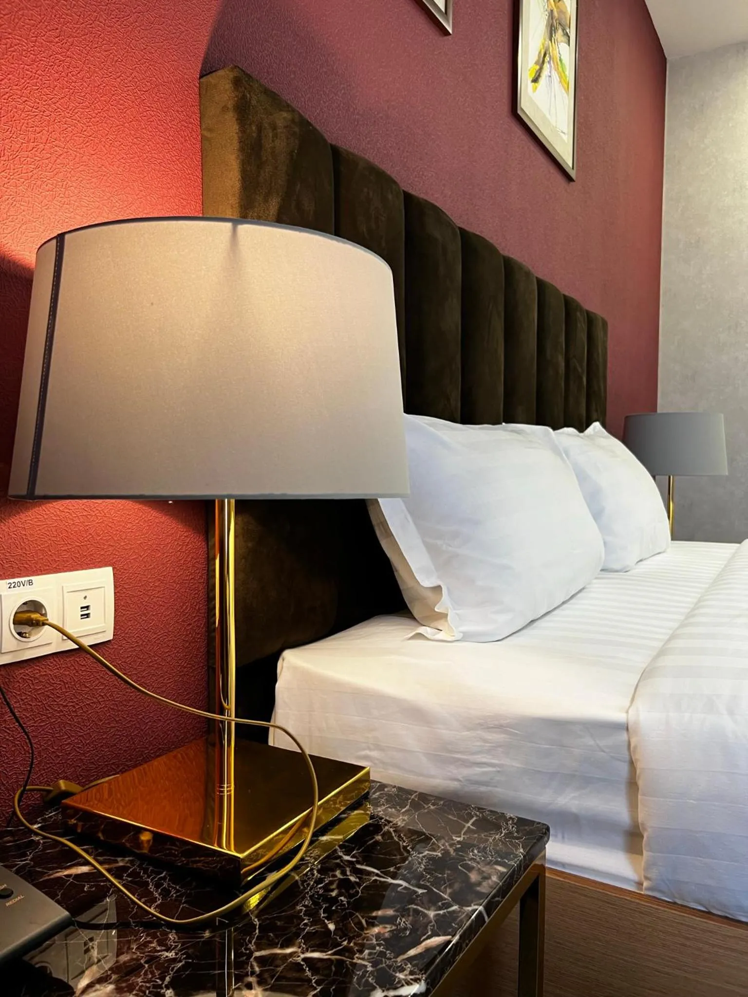 Bed in King Plaza Hotel