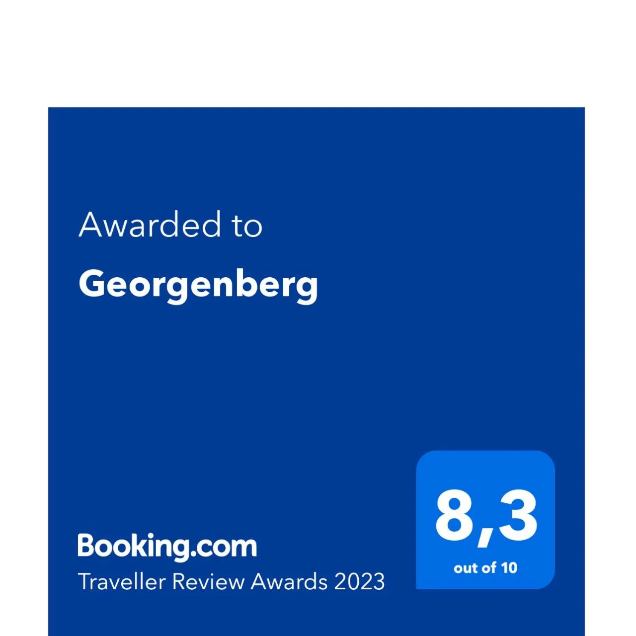 Certificate/Award in Georgenberg