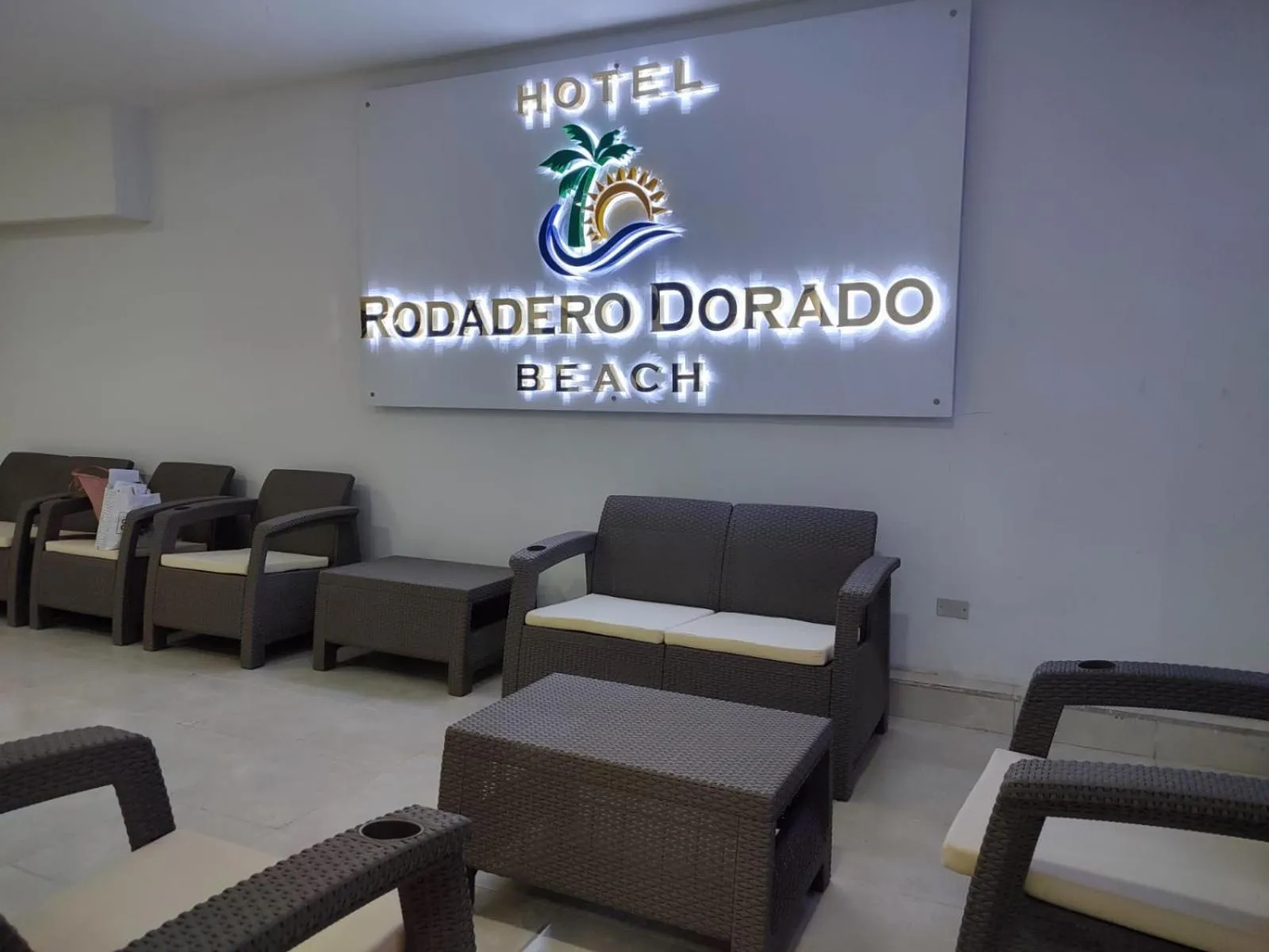 Living room in Hotel Rodadero Dorado Beach