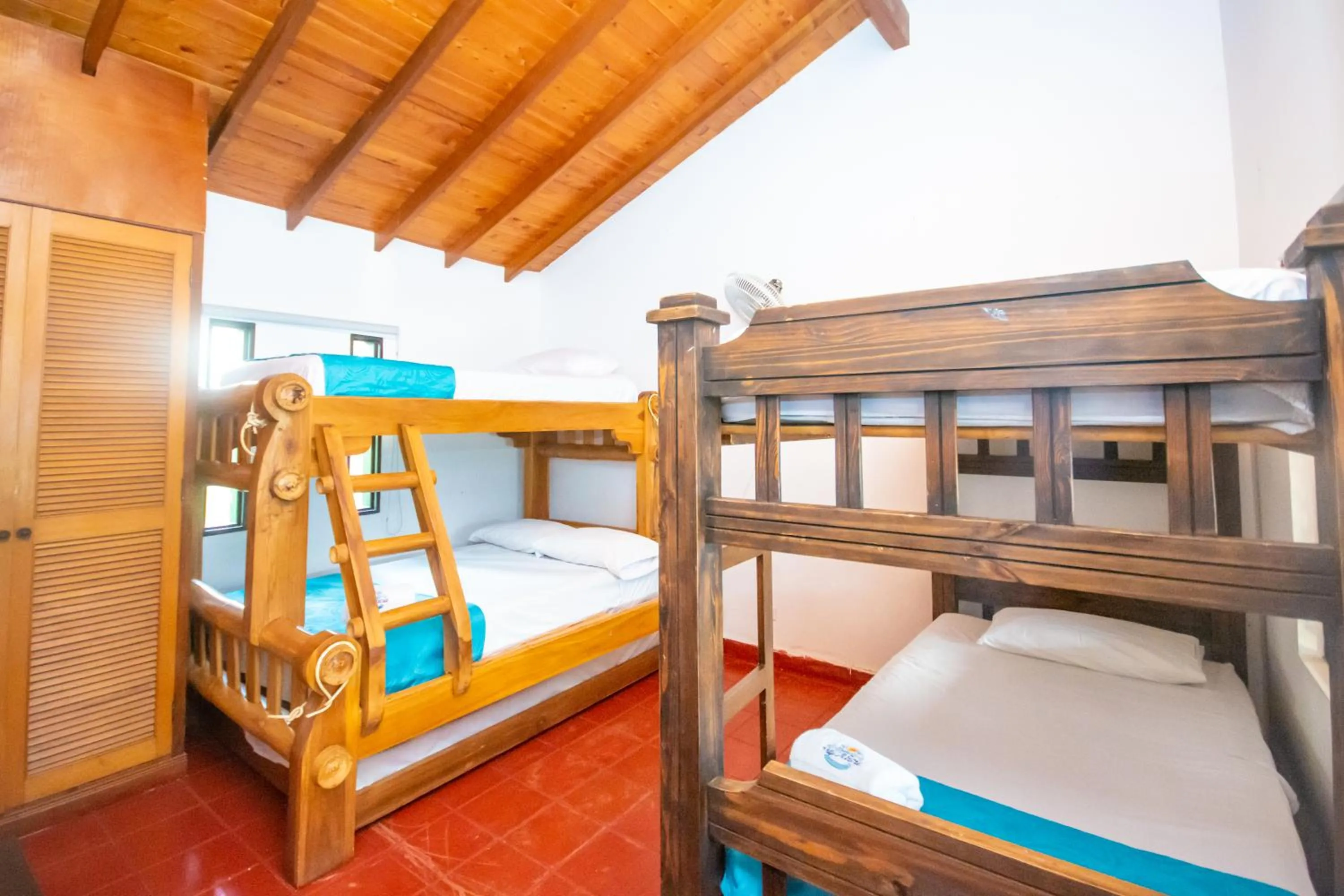 Bed in Hotel Villa Alicia