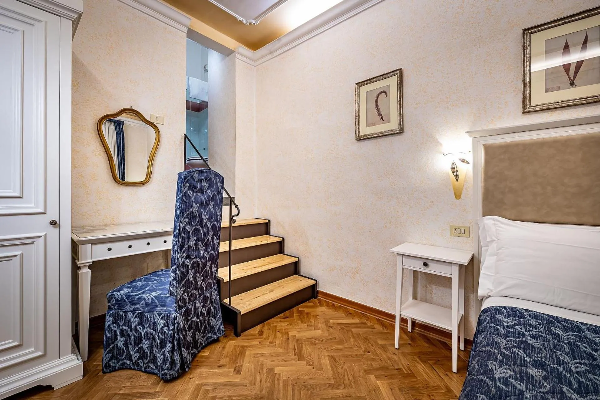 Bed in Hotel Alessandra