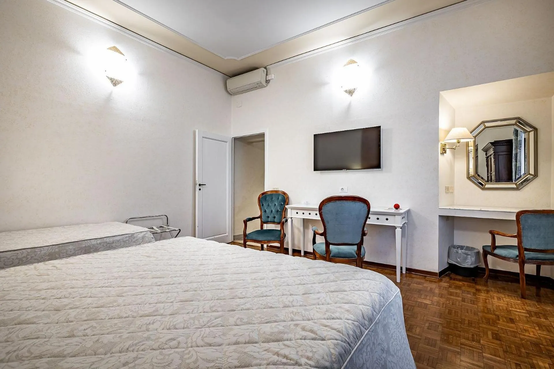 Bed in Hotel Alessandra