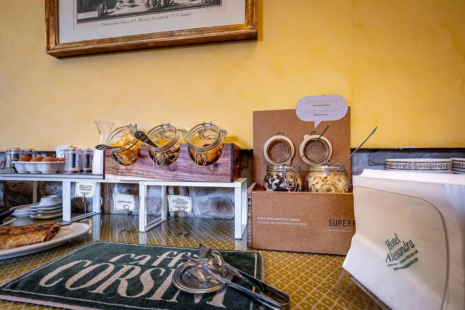 Restaurant/places to eat in Hotel Alessandra