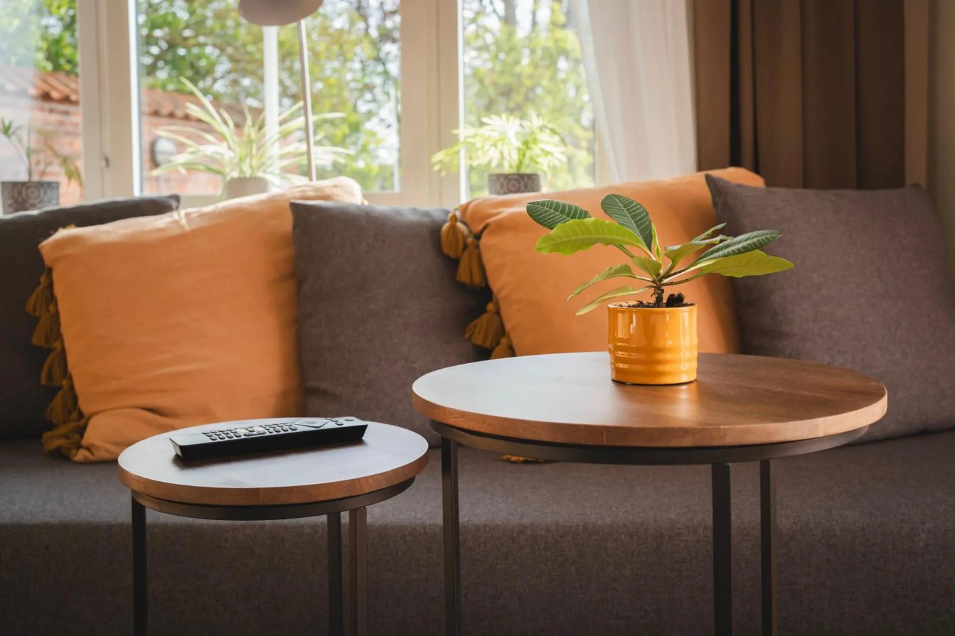 Seating area in Två Systrar B&B