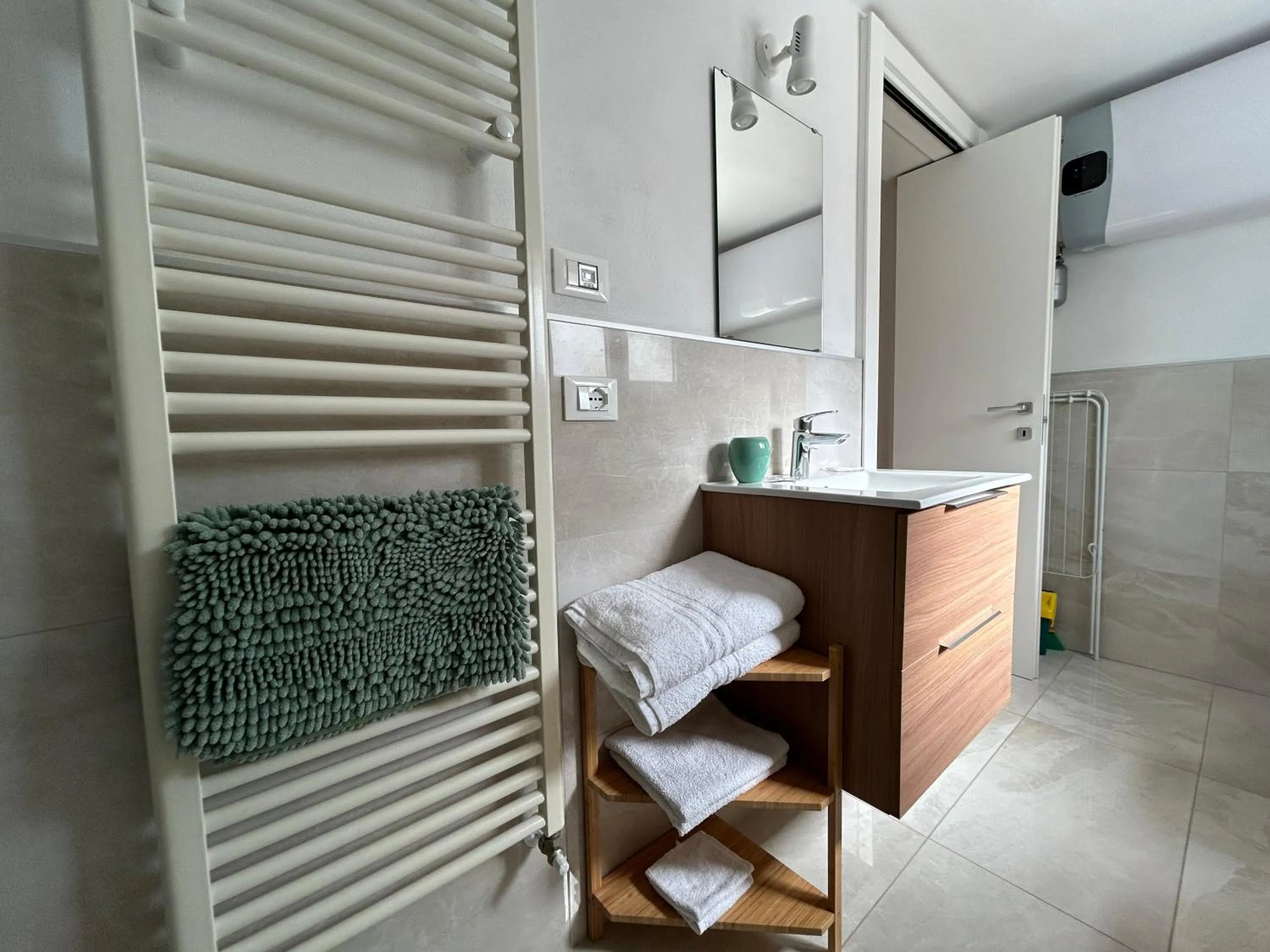 Bathroom in B&B La Bohème Porto Garibaldi