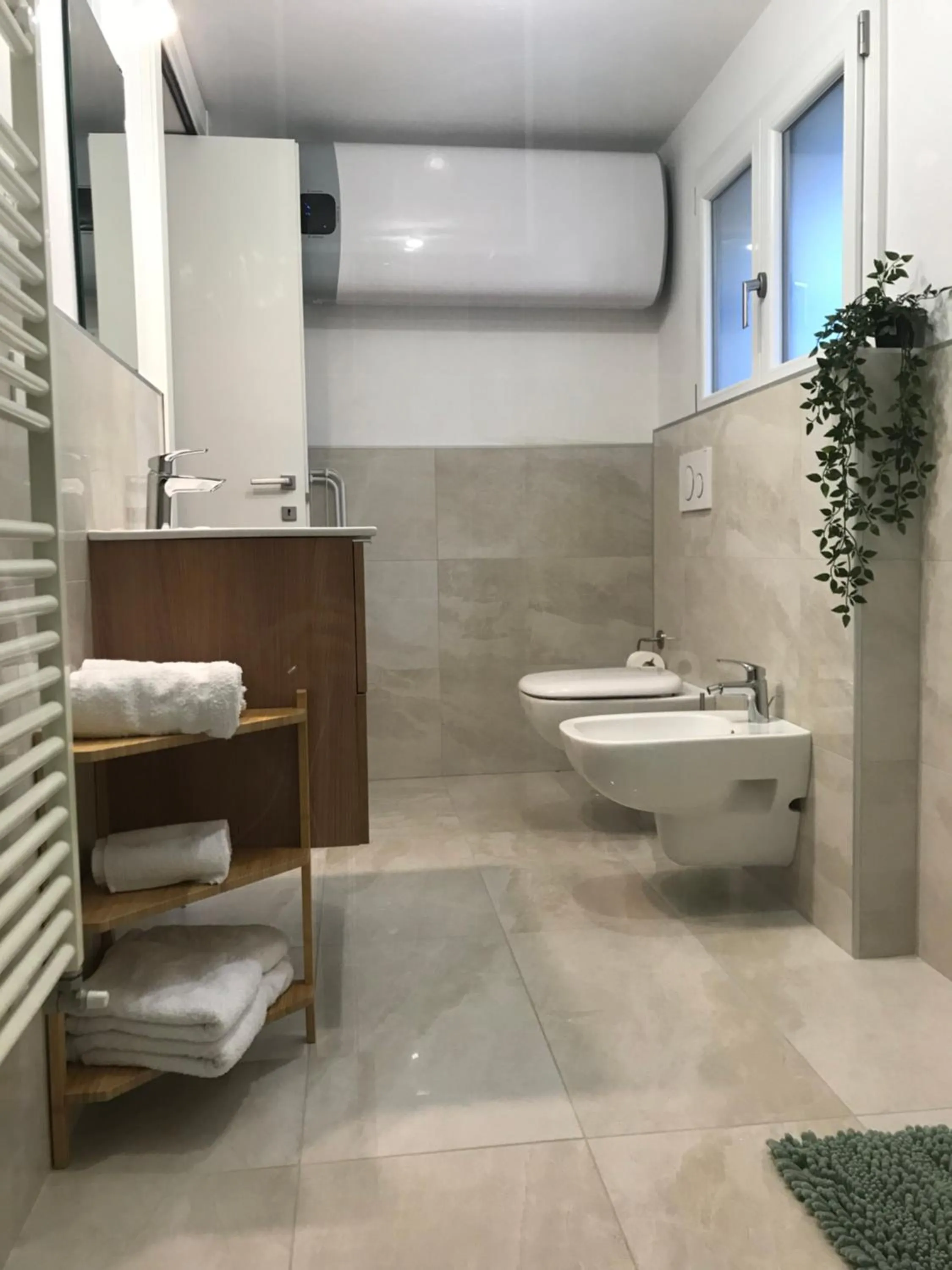 Shower in B&B La Bohème Porto Garibaldi