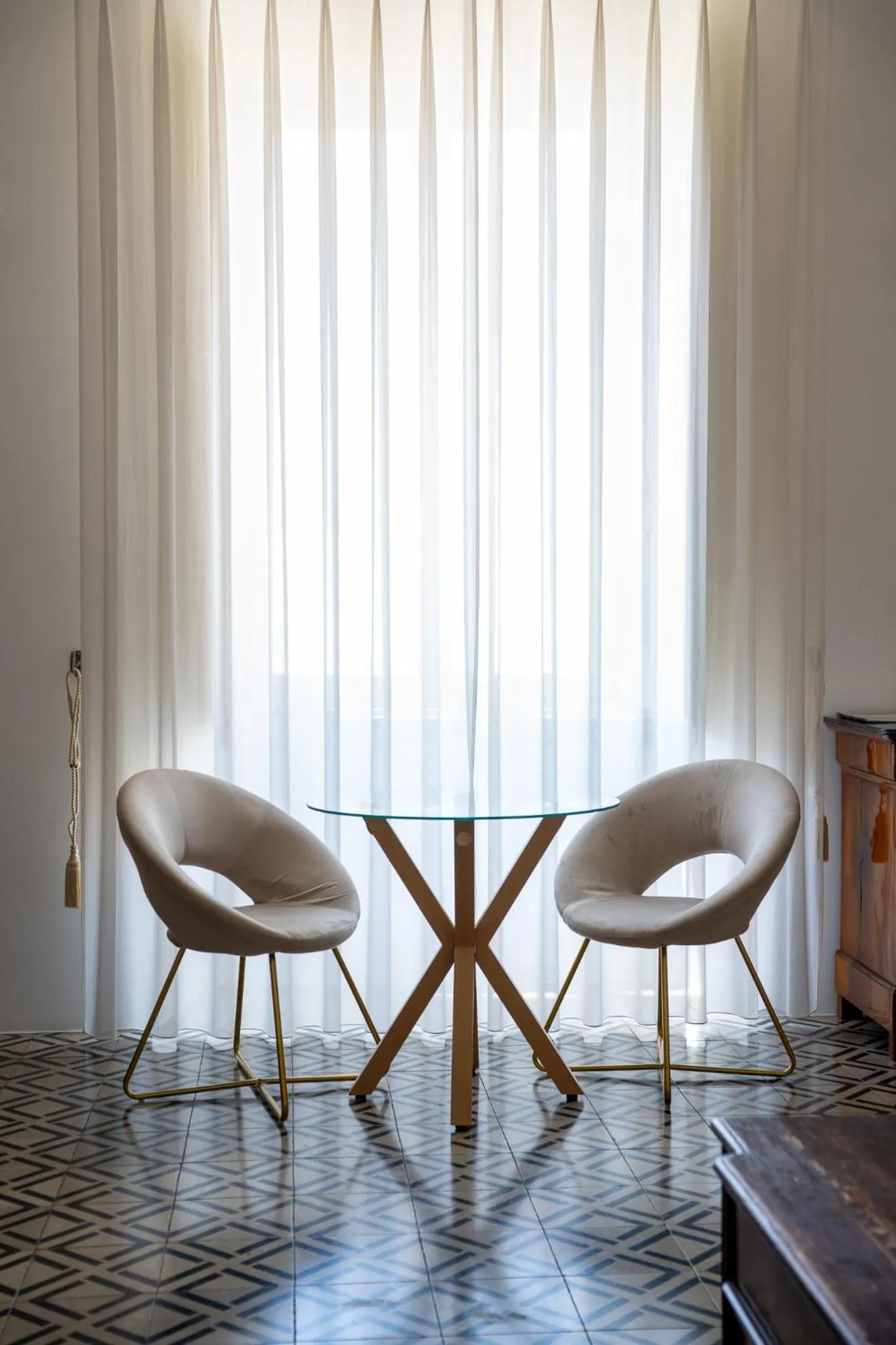 Living room in Hotel La Terra