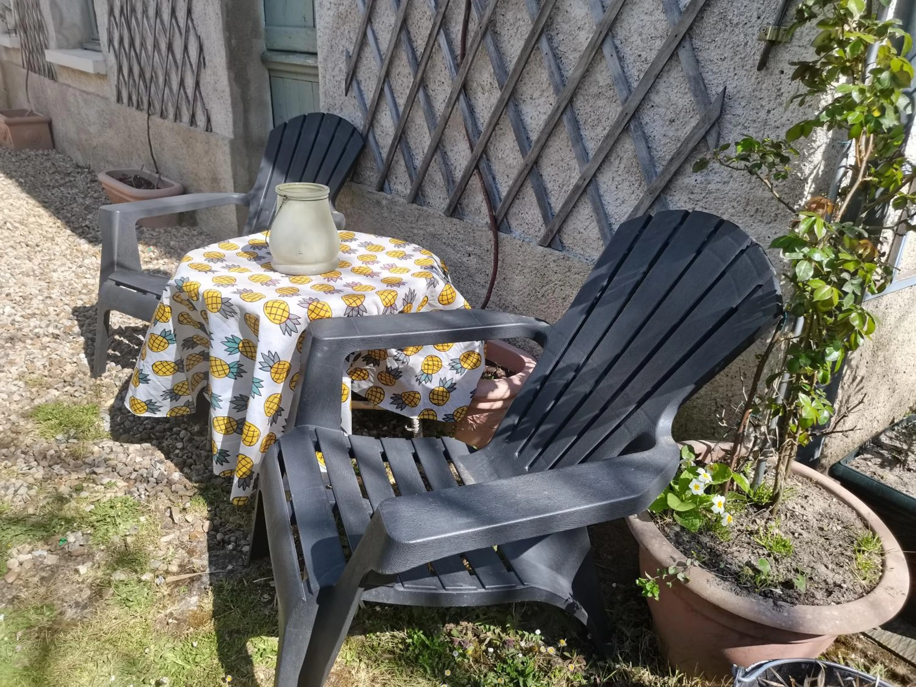 Patio in La Chambre de la Mine