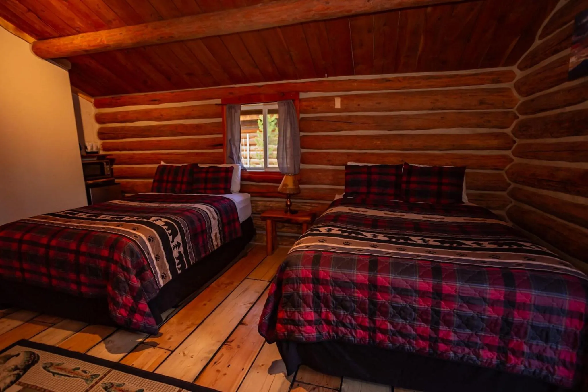 Bed in Crooked Creek Guest Ranch