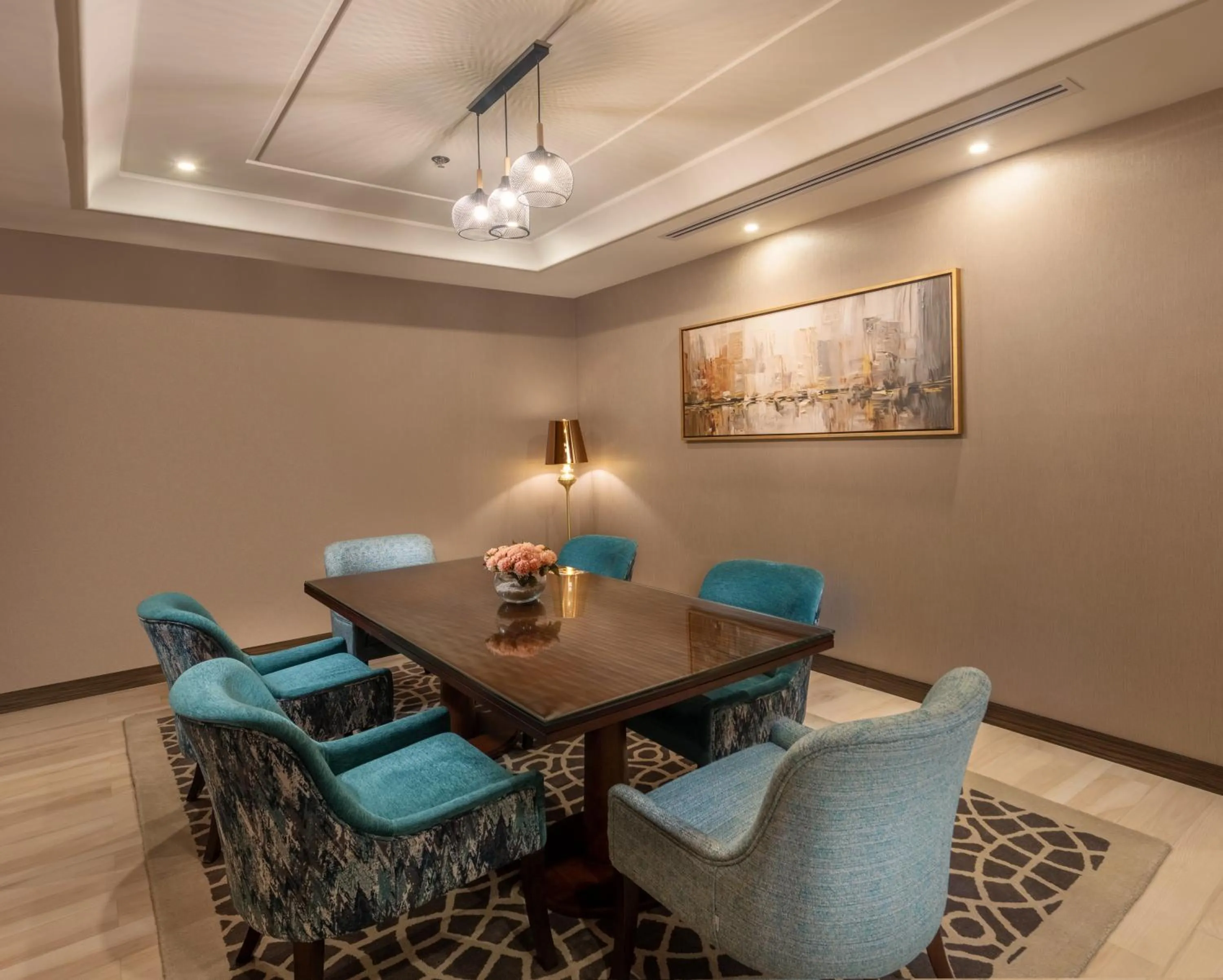 Seating area in Nivel Hotel Abha