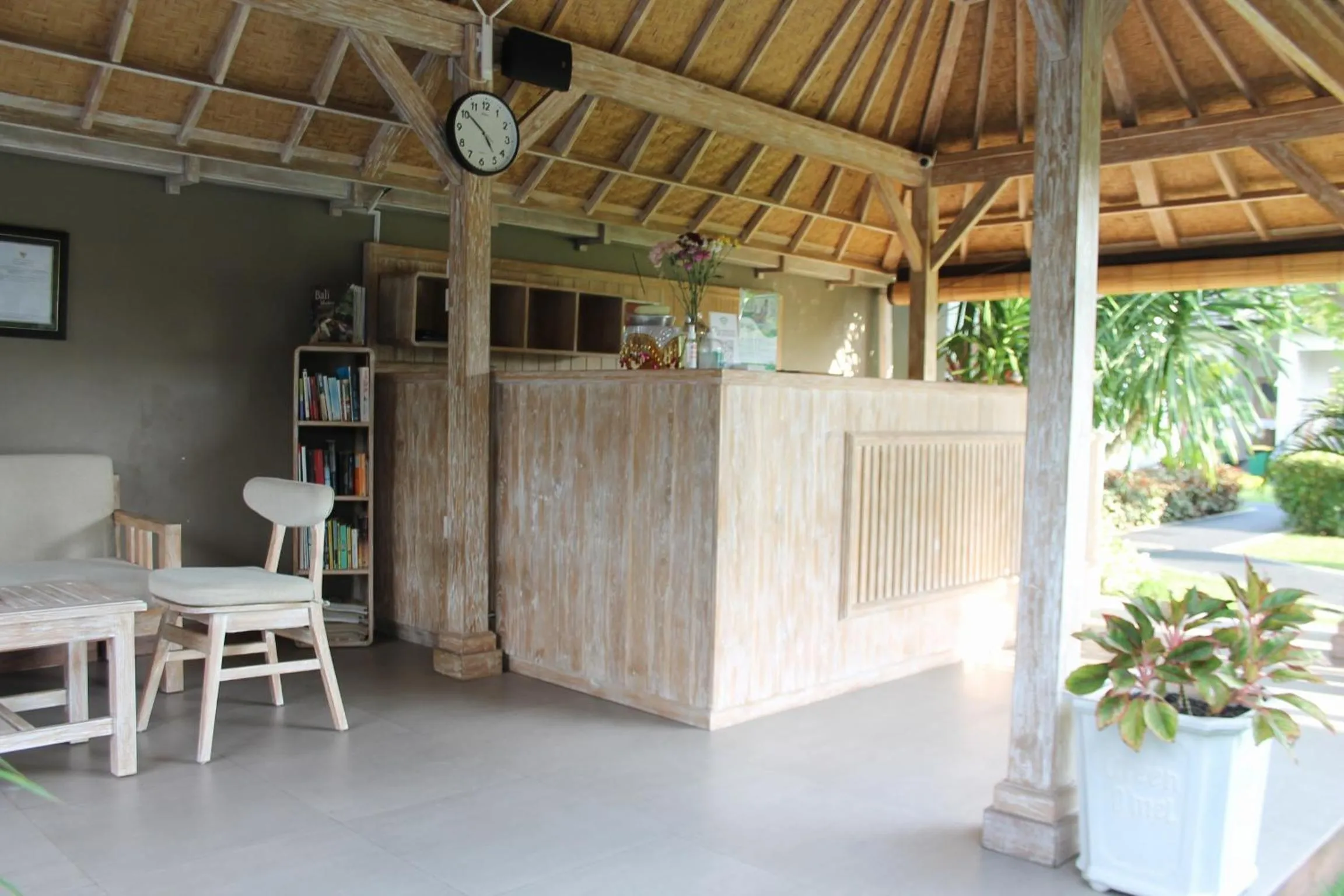 Lobby or reception in Green D'mel Bali