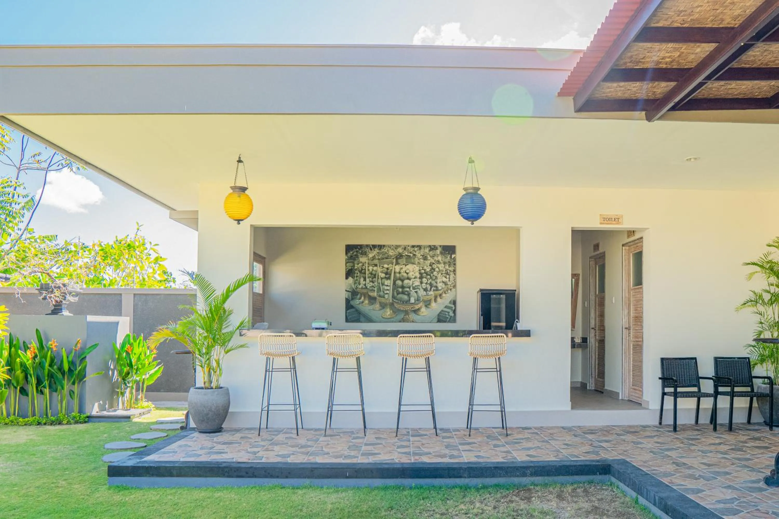 Kitchen or kitchenette in Green D'mel Bali