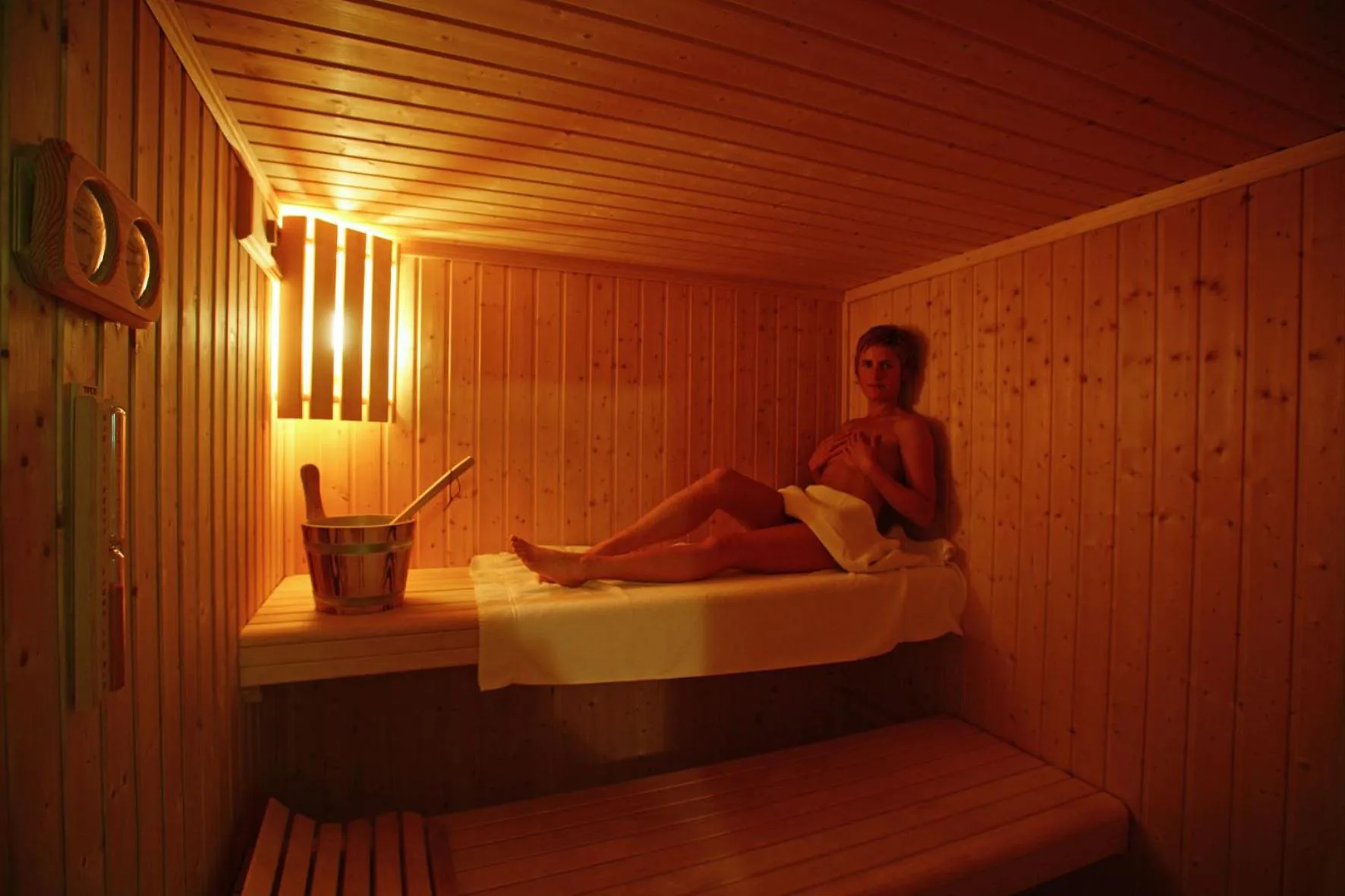 Sauna in Hotel Relais Valle Orientina