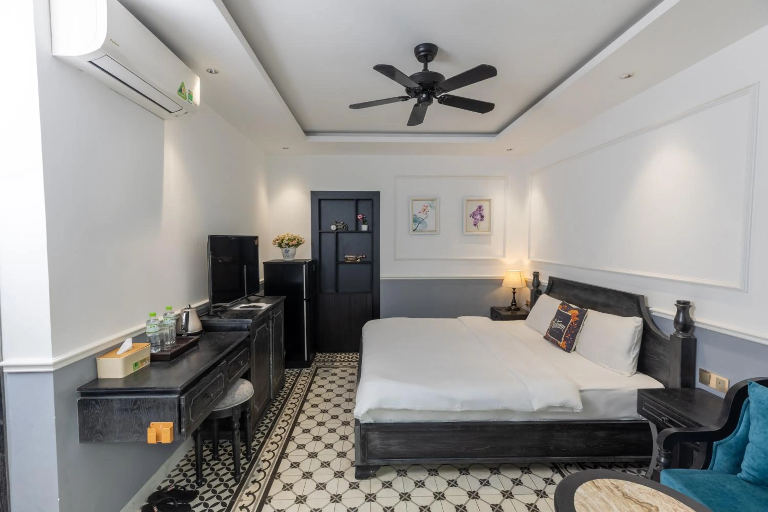 Bed in Dérive Boutique Villa & Apartment Da Nang